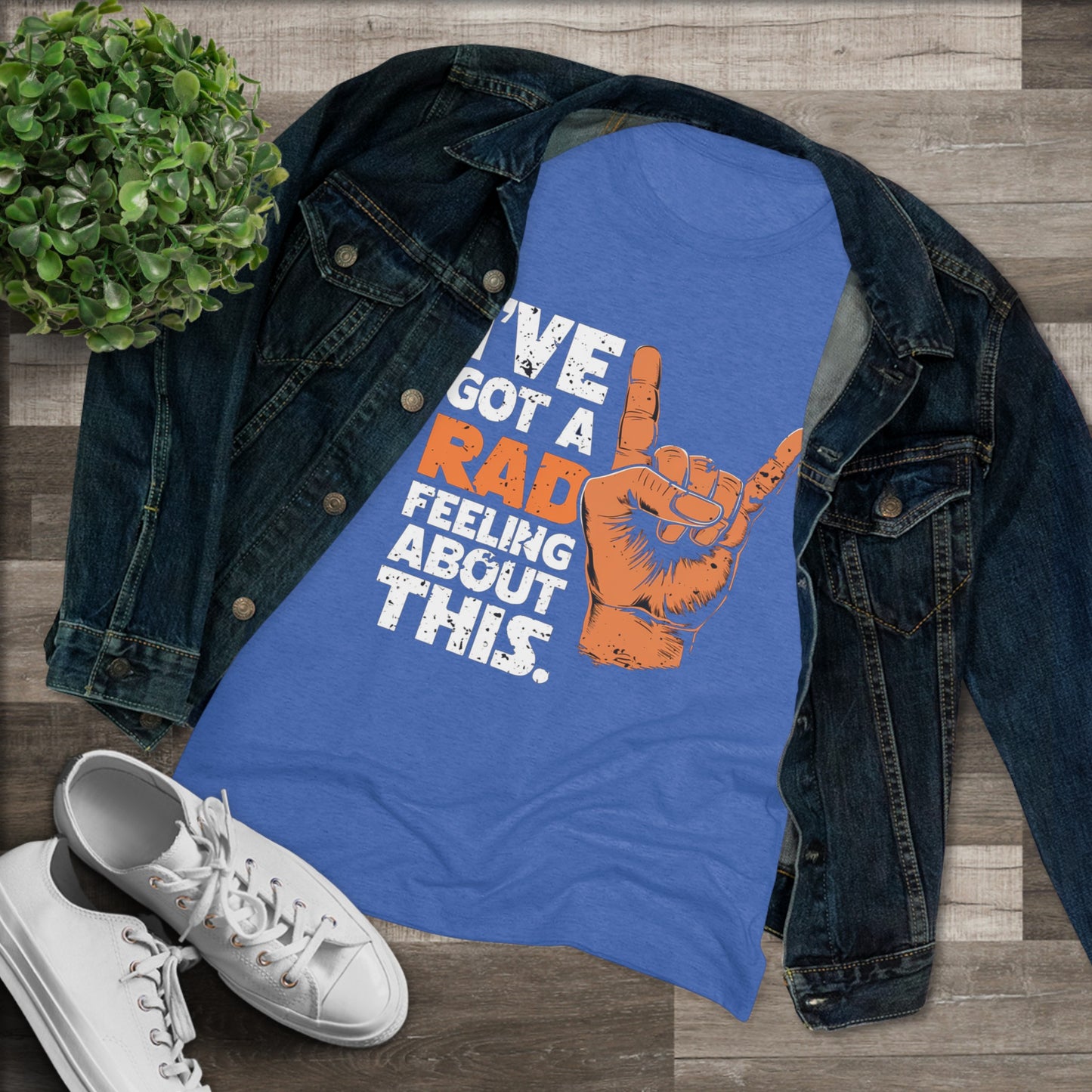 I've Got A Rad Feeling About This | Women's Triblend Tee | Star Wars | Funny | New | Gift | Han Solo | Skywalker | May the 4th | Fourth