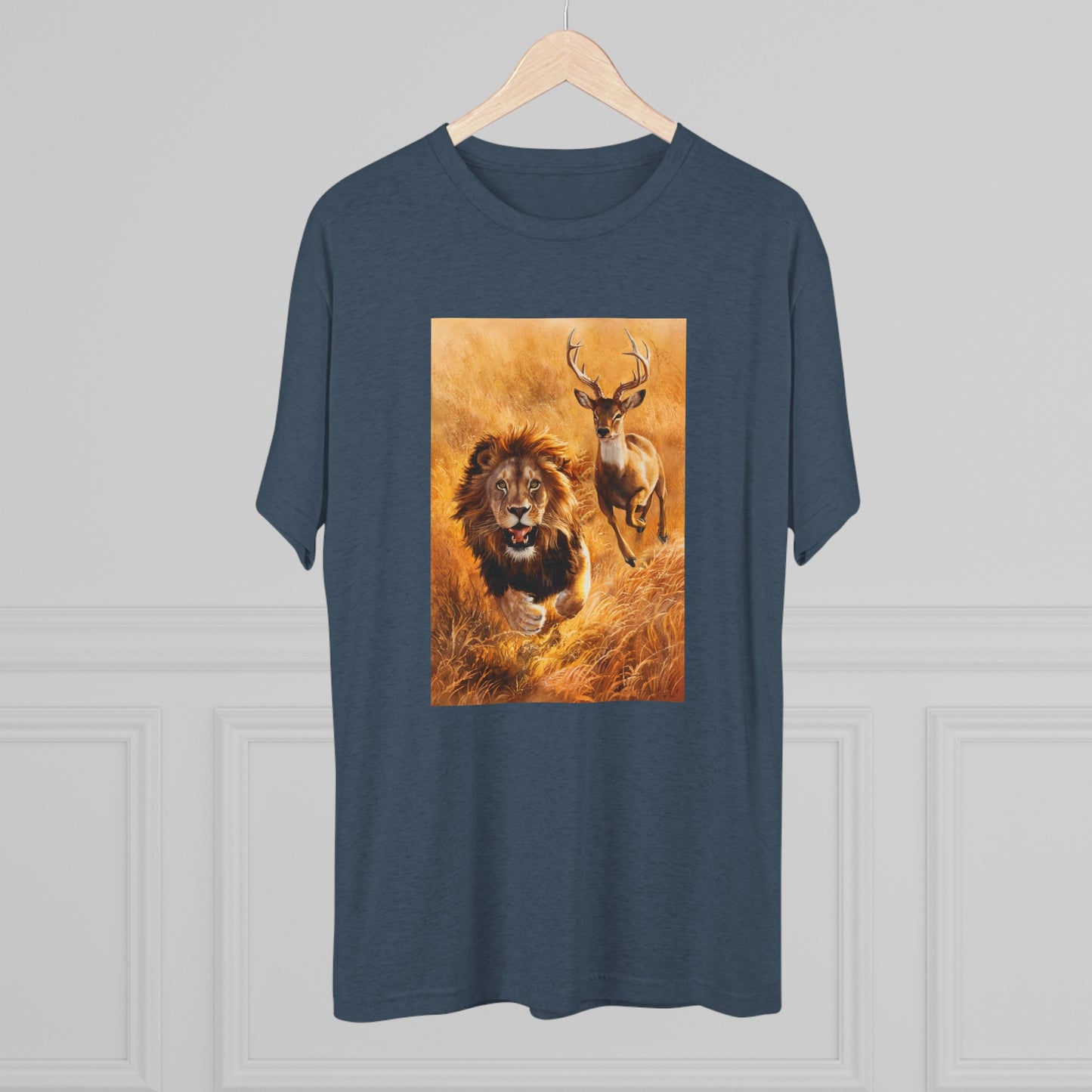 Fearless Pursuit - Lions Fear Me | Unisex Tri-Blend Crew Tee | No Fear | New | 2024 | Summer | Gift | Birthday Gift | Courage | Bold