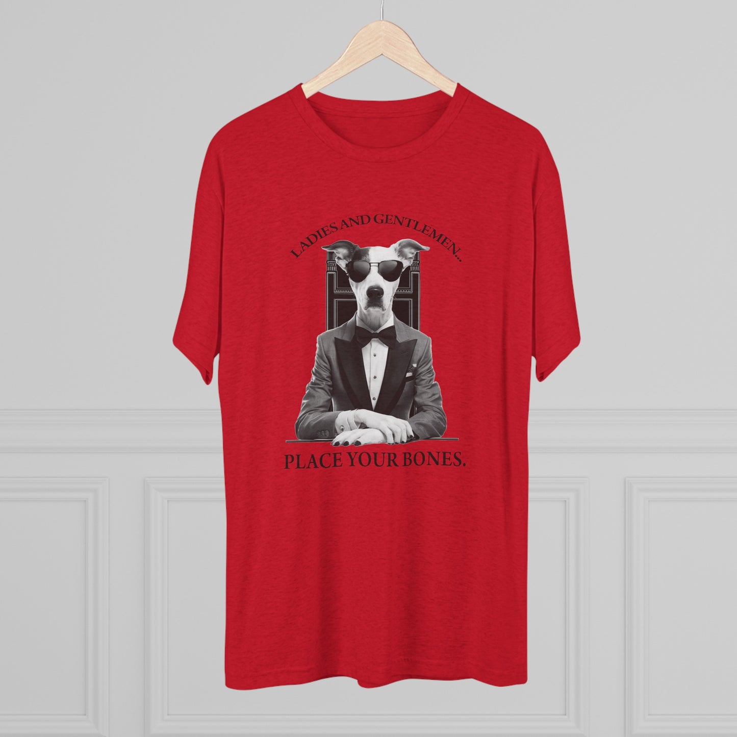 Cool Pup Casino Shirt | Unisex Tri-Blend Crew Tee | Dog Lover | Fun | New Design | 2024 | Summer | Gift | Birthday Gift | Pet Lover | Bark