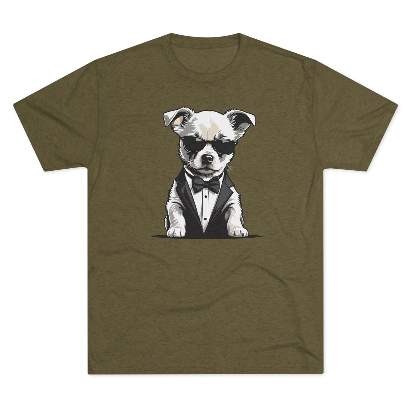 Cool Pup Shirt | Unisex Tri-Blend Crew Tee | Dog Lover | Fun | New Design | 2024 | Summer | Gift | Birthday Gift | Pet Lover | Sweet | Bones
