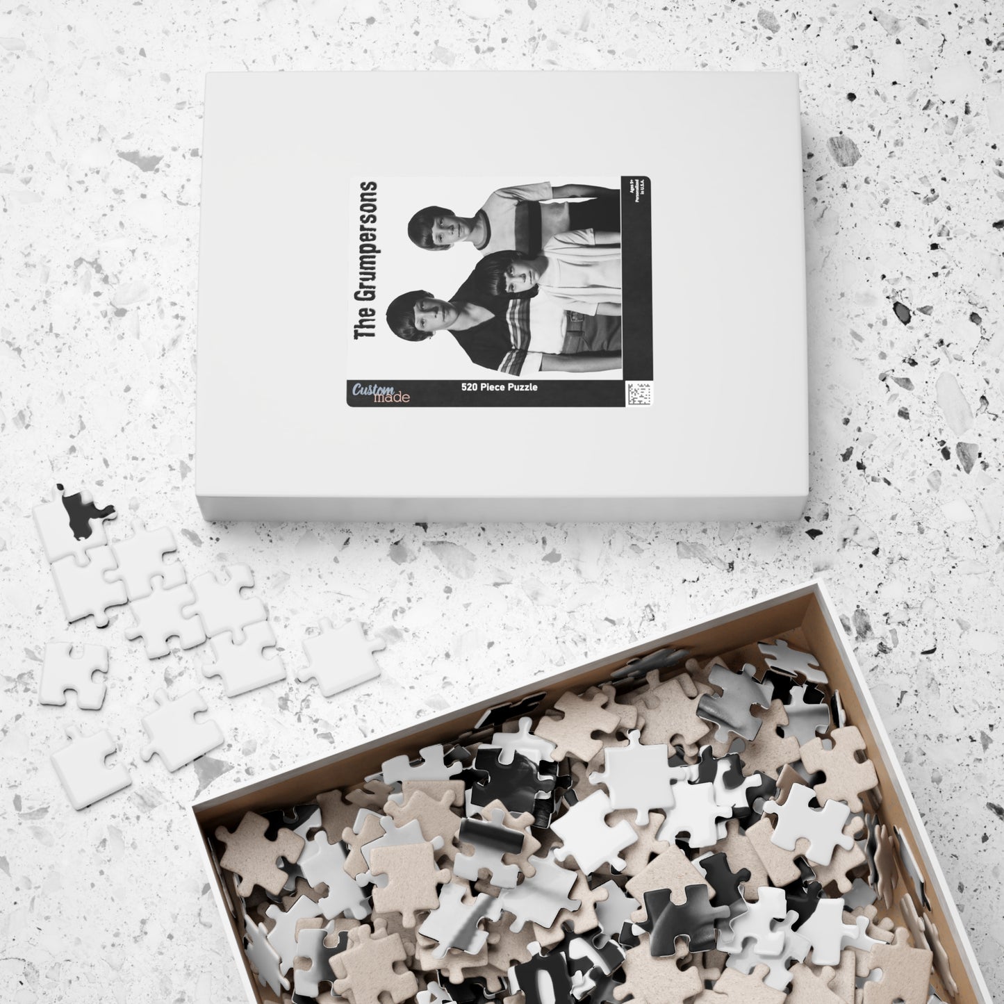 The Grumpersons 2024 Puzzle (Multiple Sizes) | Original | NEW DESIGN | Addams Family | Wednesday | Wednesday Addams | Creepy | Gift | Funny | Scary | Fun