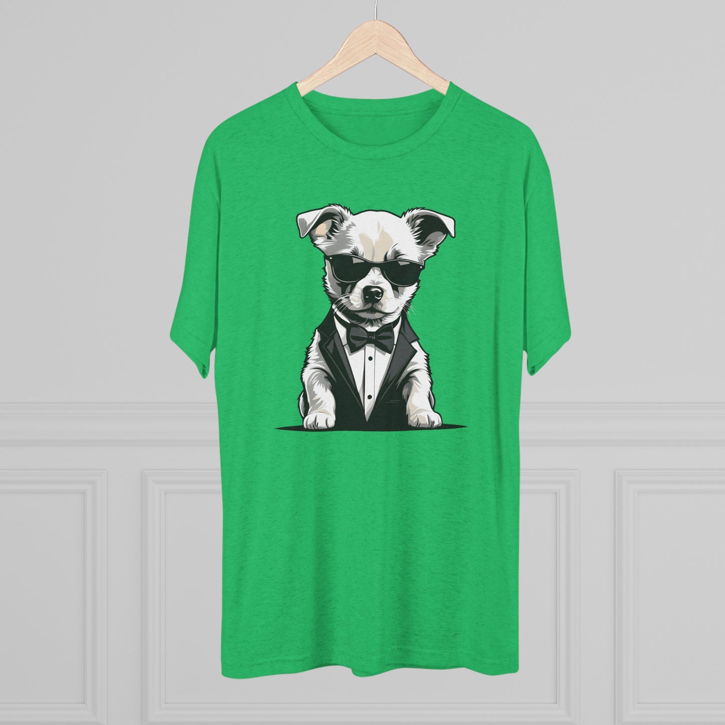 Cool Pup Shirt | Unisex Tri-Blend Crew Tee | Dog Lover | Fun | New Design | 2024 | Summer | Gift | Birthday Gift | Pet Lover | Sweet | Bones