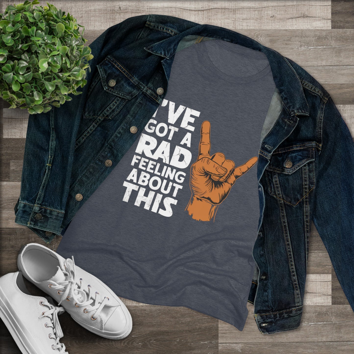 I've Got A Rad Feeling About This | Women's Triblend | Star Wars | Funny | Gift | Han Solo | Skywalker | May the 4th | Fourth | Surfer |