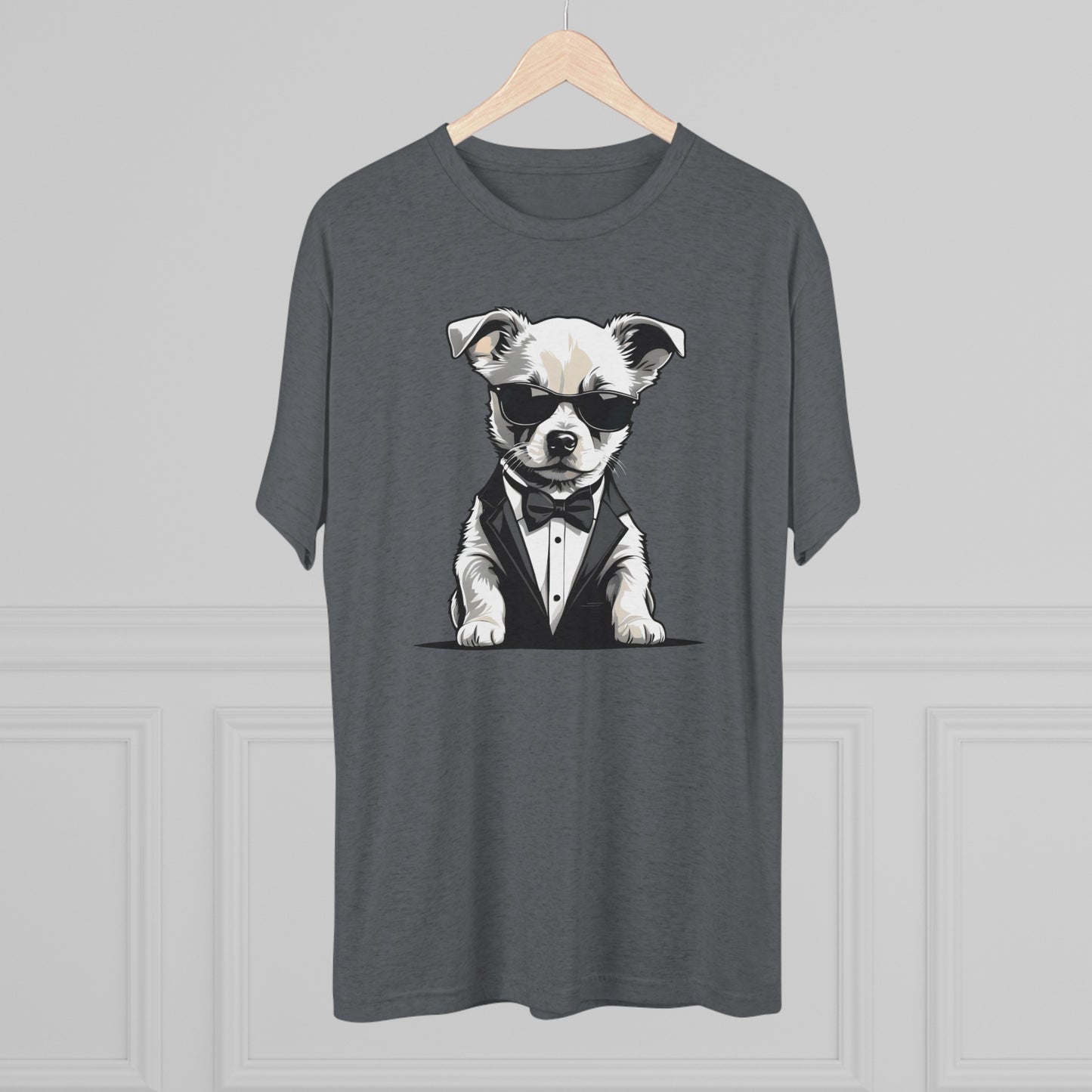 Cool Pup Shirt | Unisex Tri-Blend Crew Tee | Dog Lover | Fun | New Design | 2024 | Summer | Gift | Birthday Gift | Pet Lover | Sweet | Bones
