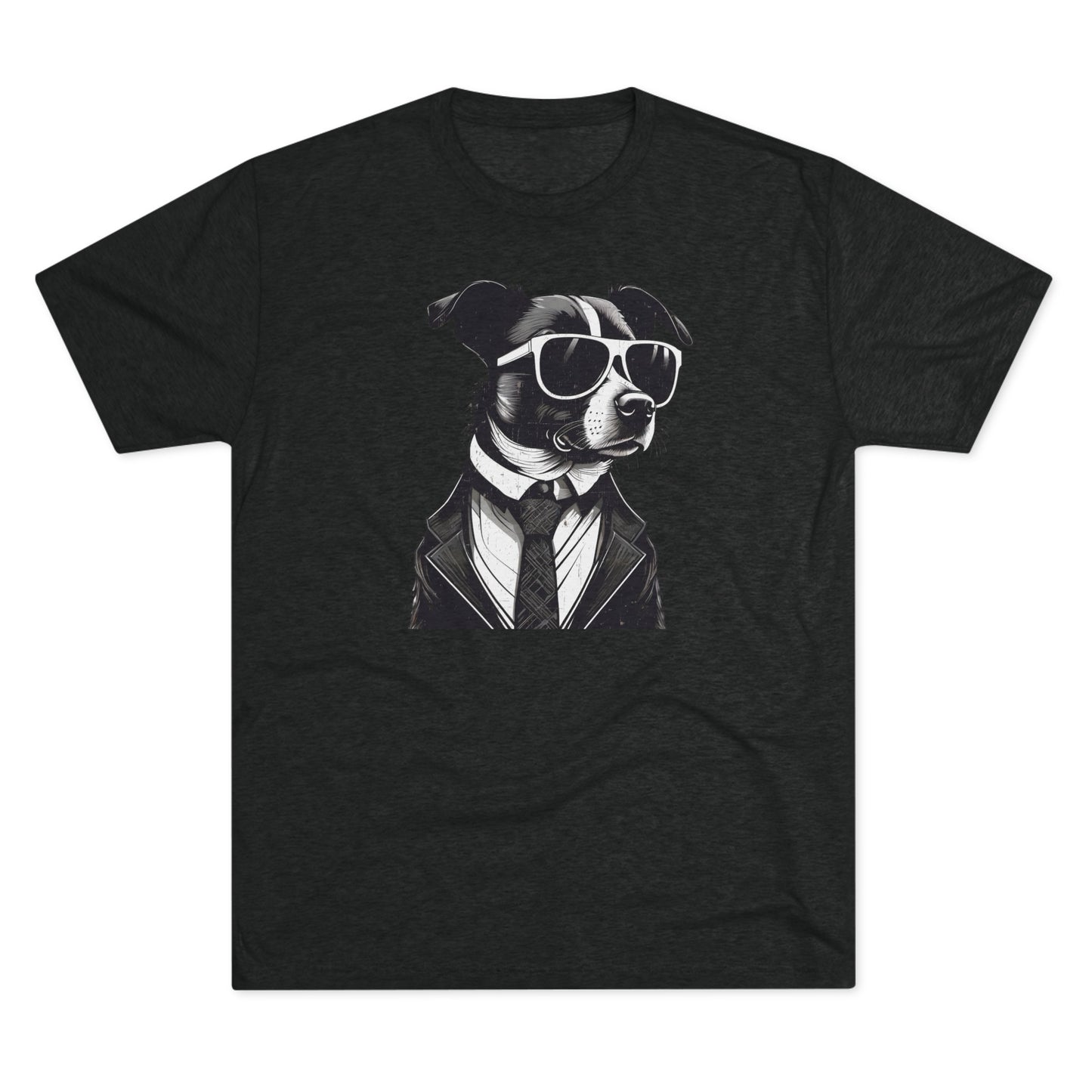 Cool Pup Shirt | Unisex Tri-Blend Crew Tee | Dog Lover | Fun | New Design | 2024 | Summer | Gift | Birthday Gift | Pet Lover | Sweet | Bones