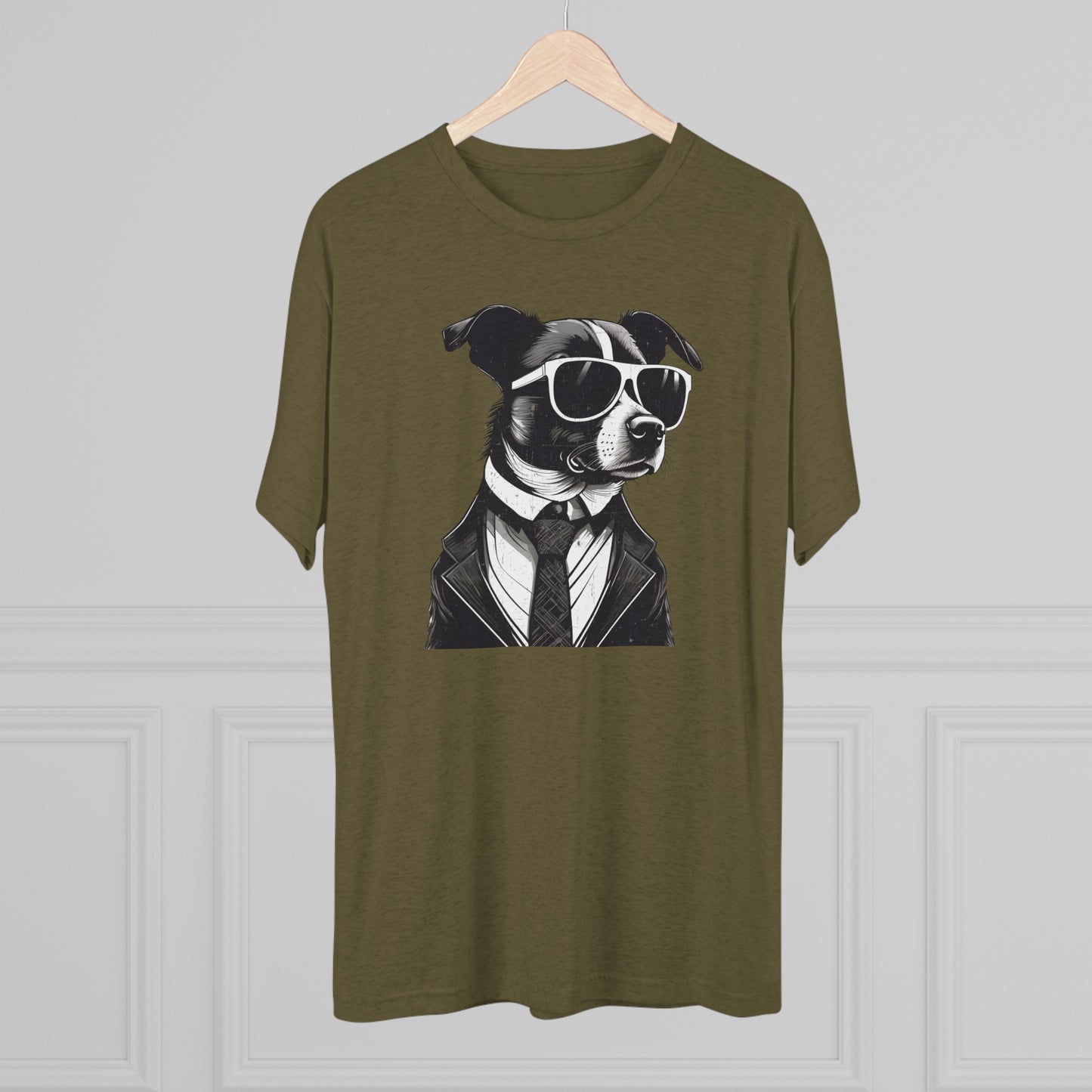 Cool Pup Shirt | Unisex Tri-Blend Crew Tee | Dog Lover | Fun | New Design | 2024 | Summer | Gift | Birthday Gift | Pet Lover | Sweet | Bones