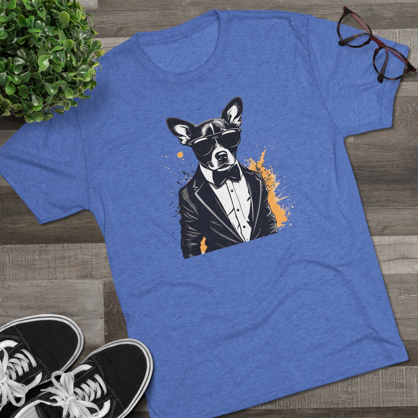 Cool Pup Shirt | Unisex Tri-Blend Crew Tee | Dog Lover | Fun | New Design | 2024 | Summer | Gift | Birthday Gift | Pet Lover | Bones | Sweet