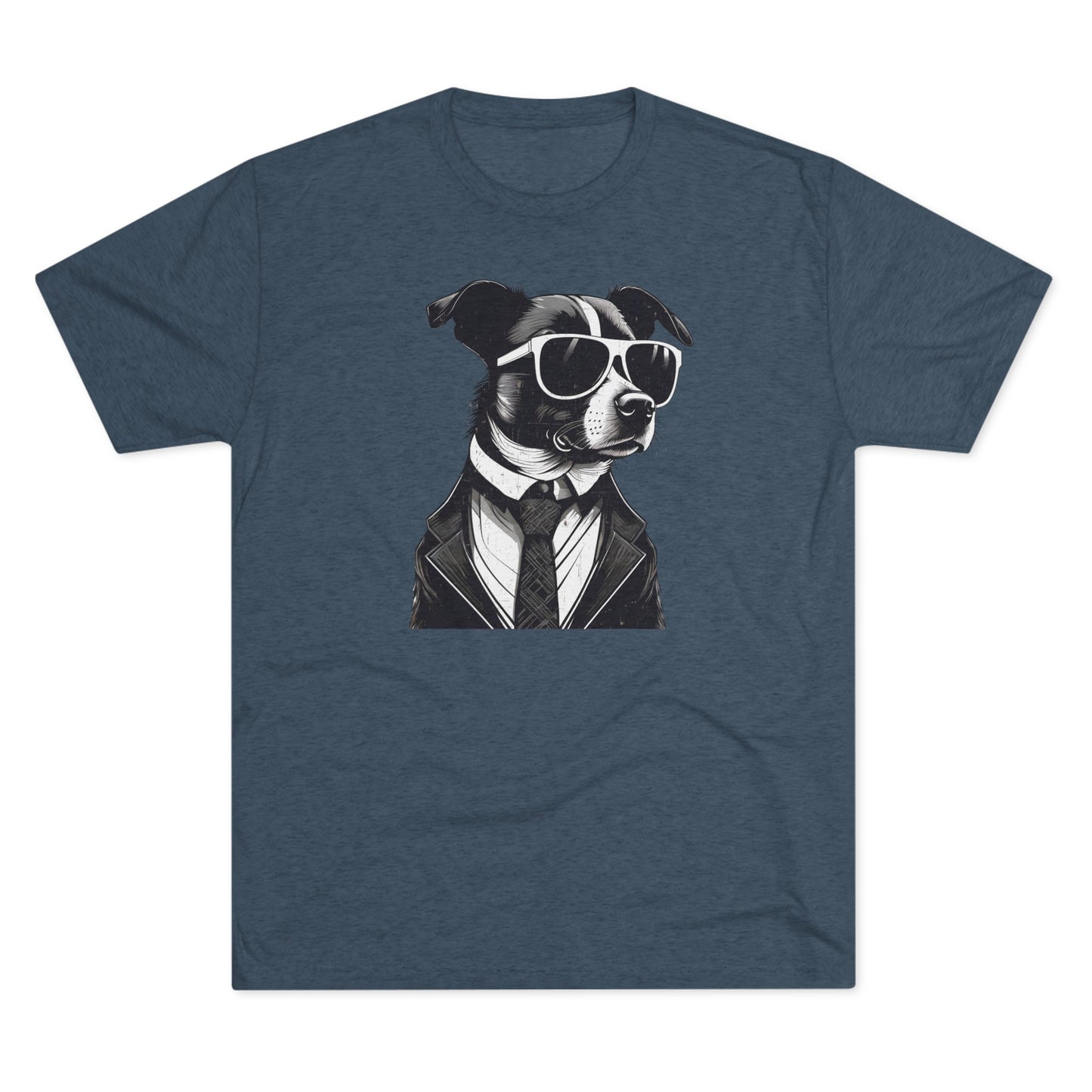 Cool Pup Shirt | Unisex Tri-Blend Crew Tee | Dog Lover | Fun | New Design | 2024 | Summer | Gift | Birthday Gift | Pet Lover | Sweet | Bones