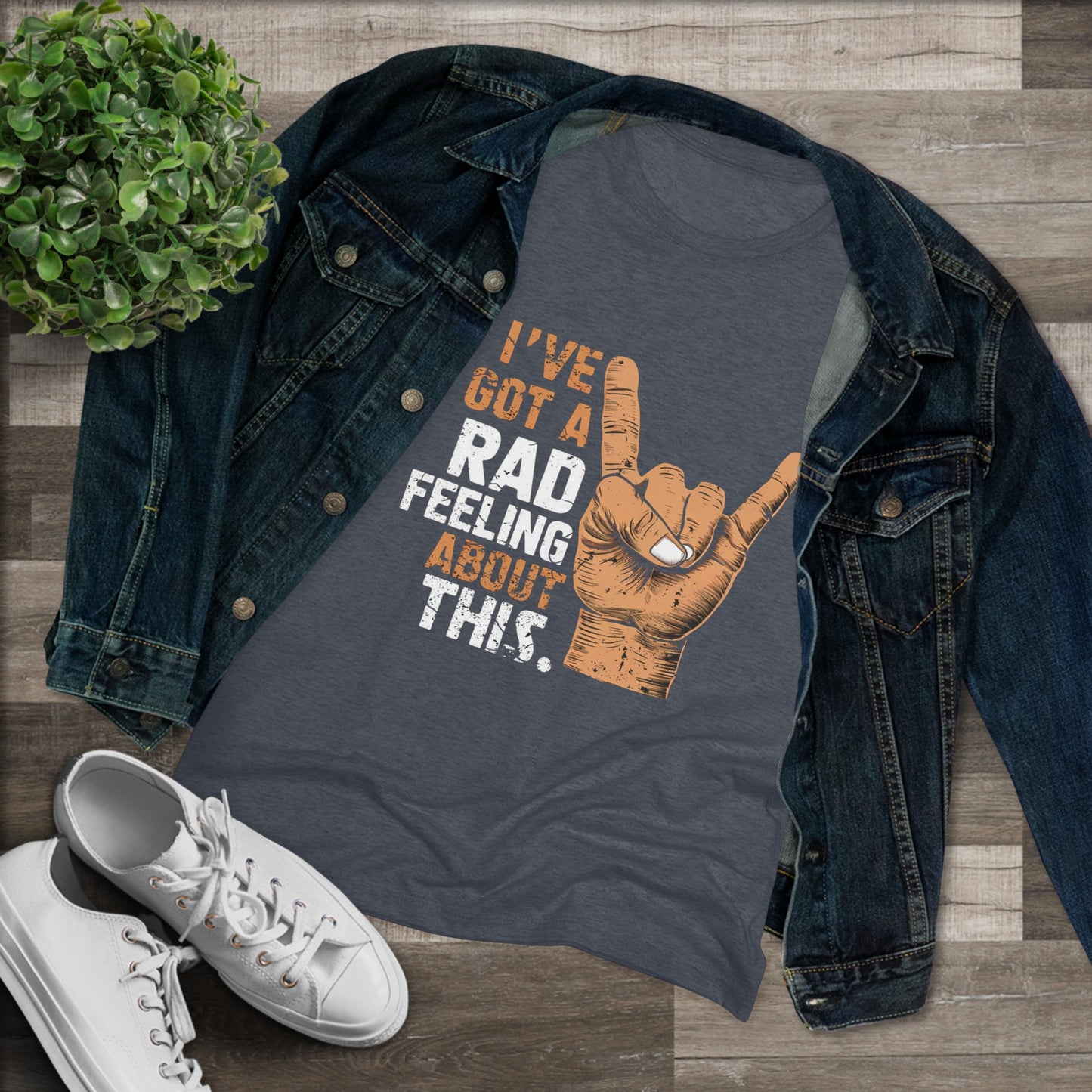 I've Got A Rad Feeling About This | Women's Triblend Tee | Star Wars | Funny | New | Gift | Han Solo | Skywalker | May the 4th | Fourth