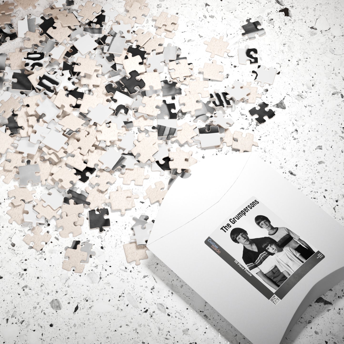 The Grumpersons 2024 Puzzle (Multiple Sizes) | Original | NEW DESIGN | Addams Family | Wednesday | Wednesday Addams | Creepy | Gift | Funny | Scary | Fun