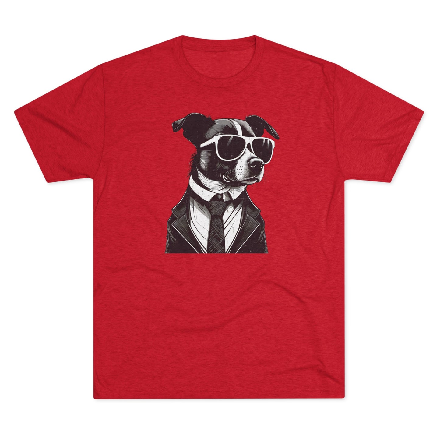 Cool Pup Shirt | Unisex Tri-Blend Crew Tee | Dog Lover | Fun | New Design | 2024 | Summer | Gift | Birthday Gift | Pet Lover | Sweet | Bones