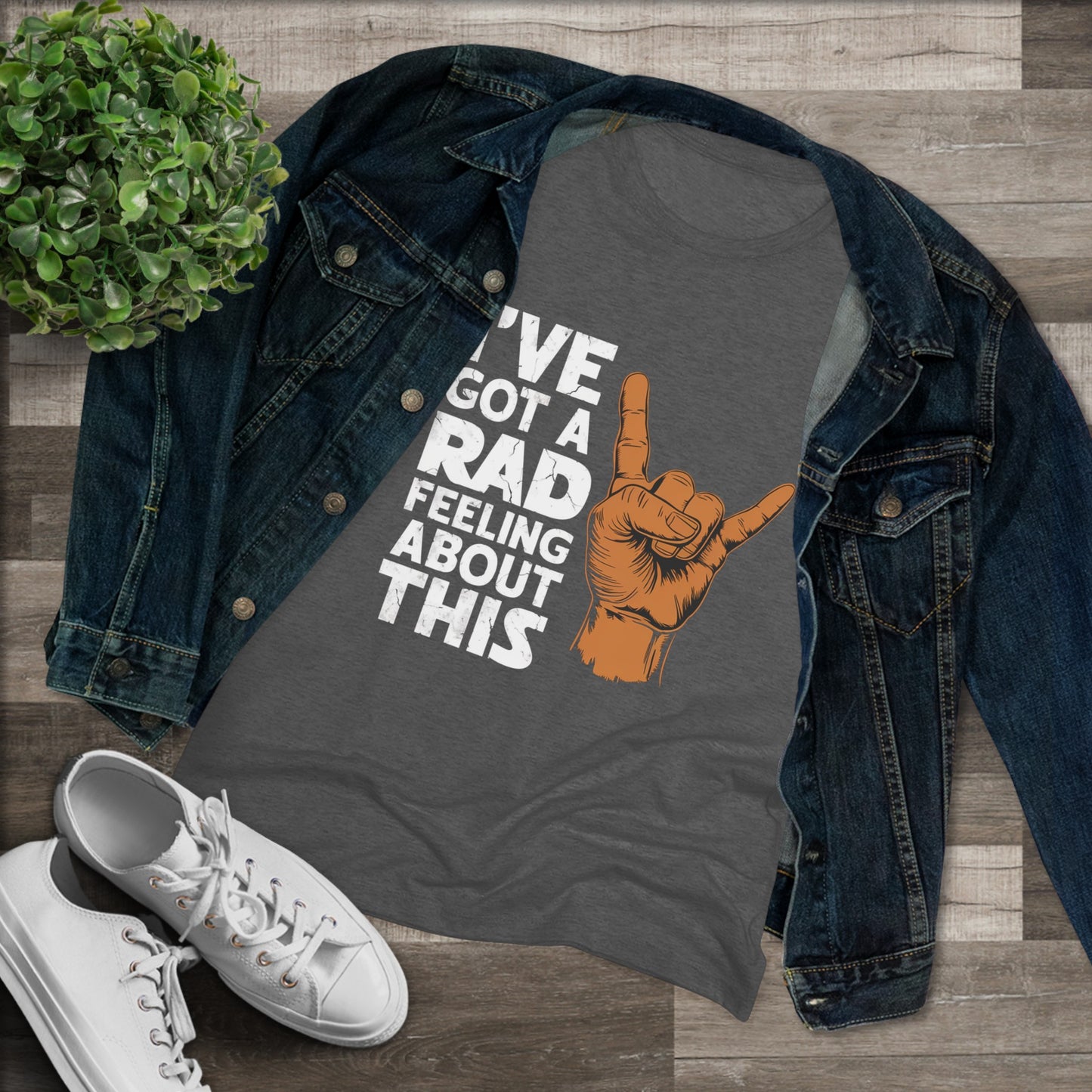 I've Got A Rad Feeling About This | Women's Triblend | Star Wars | Funny | Gift | Han Solo | Skywalker | May the 4th | Fourth | Surfer |