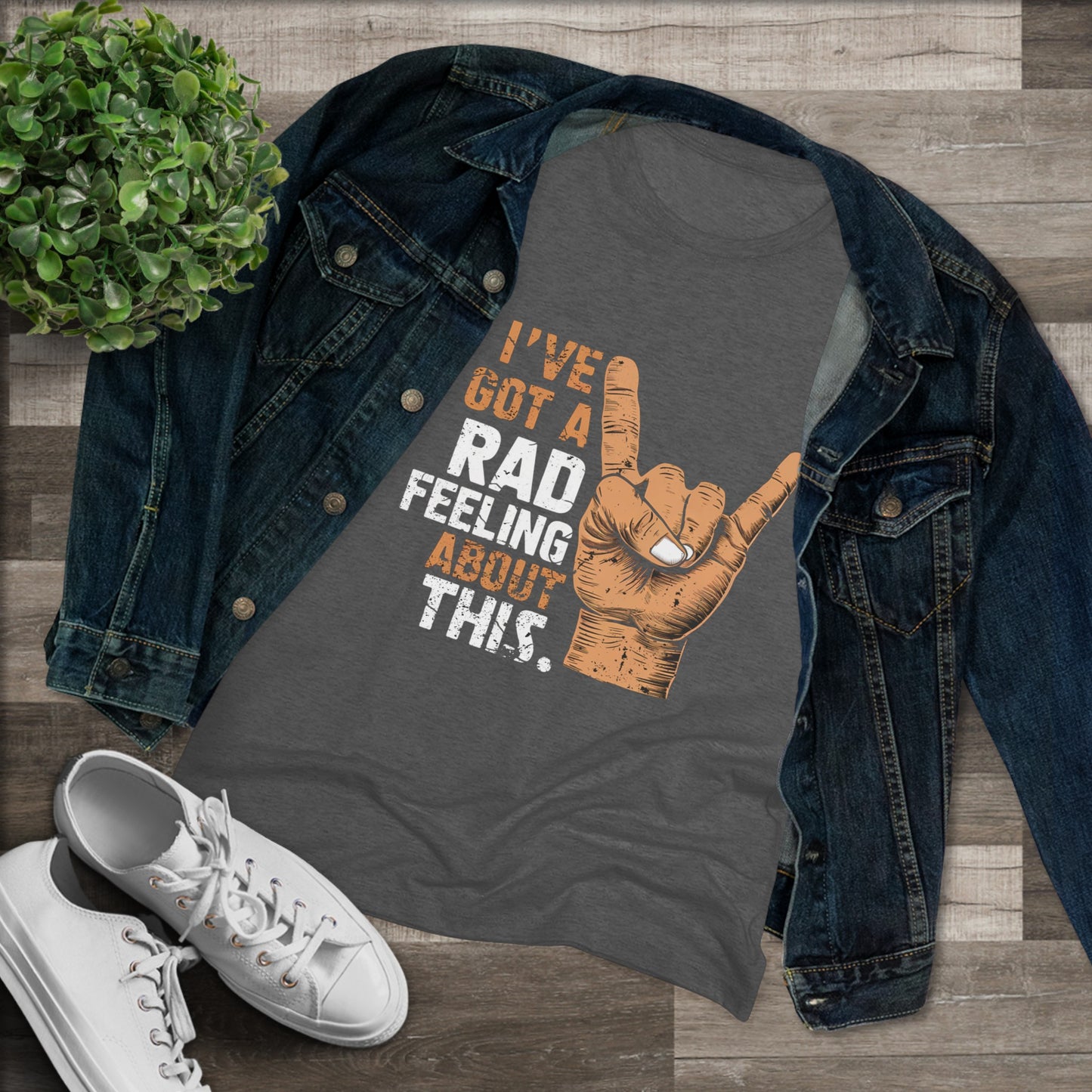 I've Got A Rad Feeling About This | Women's Triblend Tee | Star Wars | Funny | New | Gift | Han Solo | Skywalker | May the 4th | Fourth