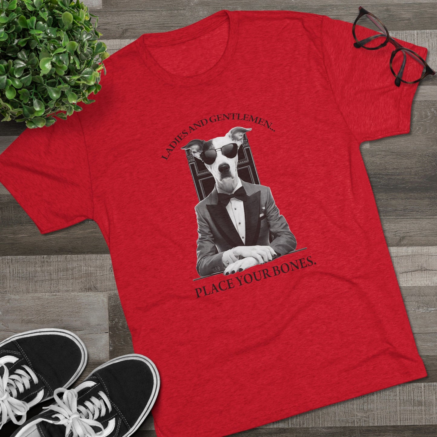 Cool Pup Casino Shirt | Unisex Tri-Blend Crew Tee | Dog Lover | Fun | New Design | 2024 | Summer | Gift | Birthday Gift | Pet Lover | Bark