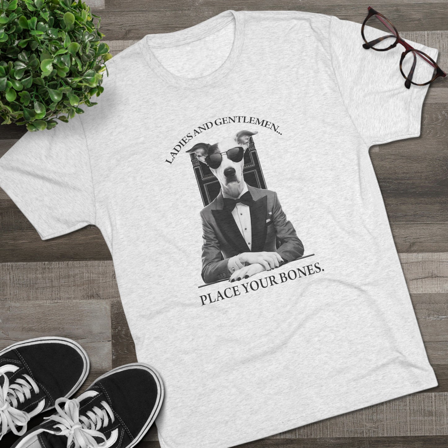 Cool Pup Casino Shirt | Unisex Tri-Blend Crew Tee | Dog Lover | Fun | New Design | 2024 | Summer | Gift | Birthday Gift | Pet Lover | Bark