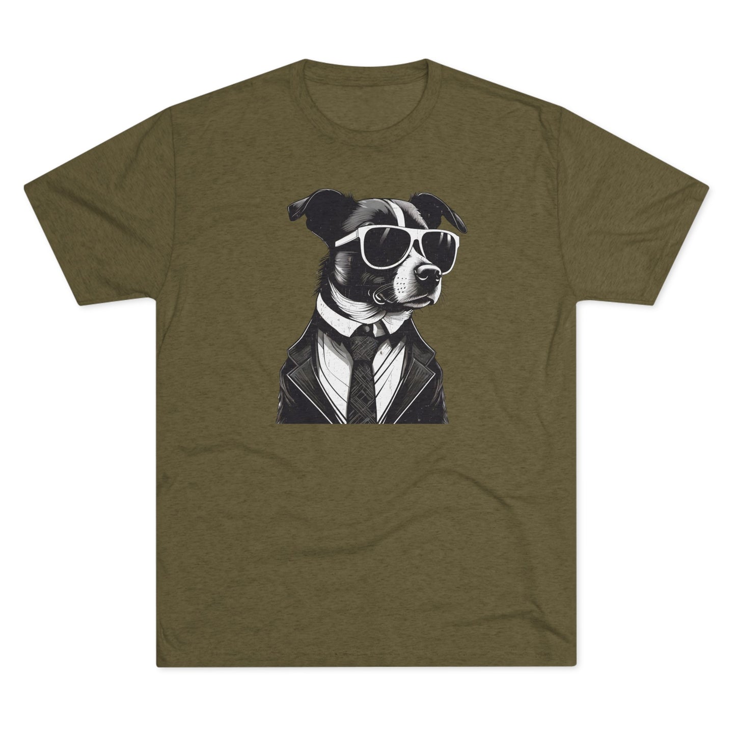 Cool Pup Shirt | Unisex Tri-Blend Crew Tee | Dog Lover | Fun | New Design | 2024 | Summer | Gift | Birthday Gift | Pet Lover | Sweet | Bones