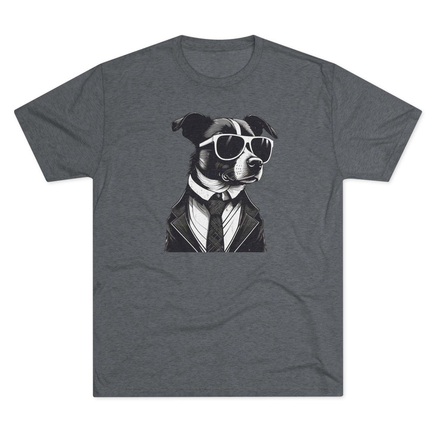 Cool Pup Shirt | Unisex Tri-Blend Crew Tee | Dog Lover | Fun | New Design | 2024 | Summer | Gift | Birthday Gift | Pet Lover | Sweet | Bones