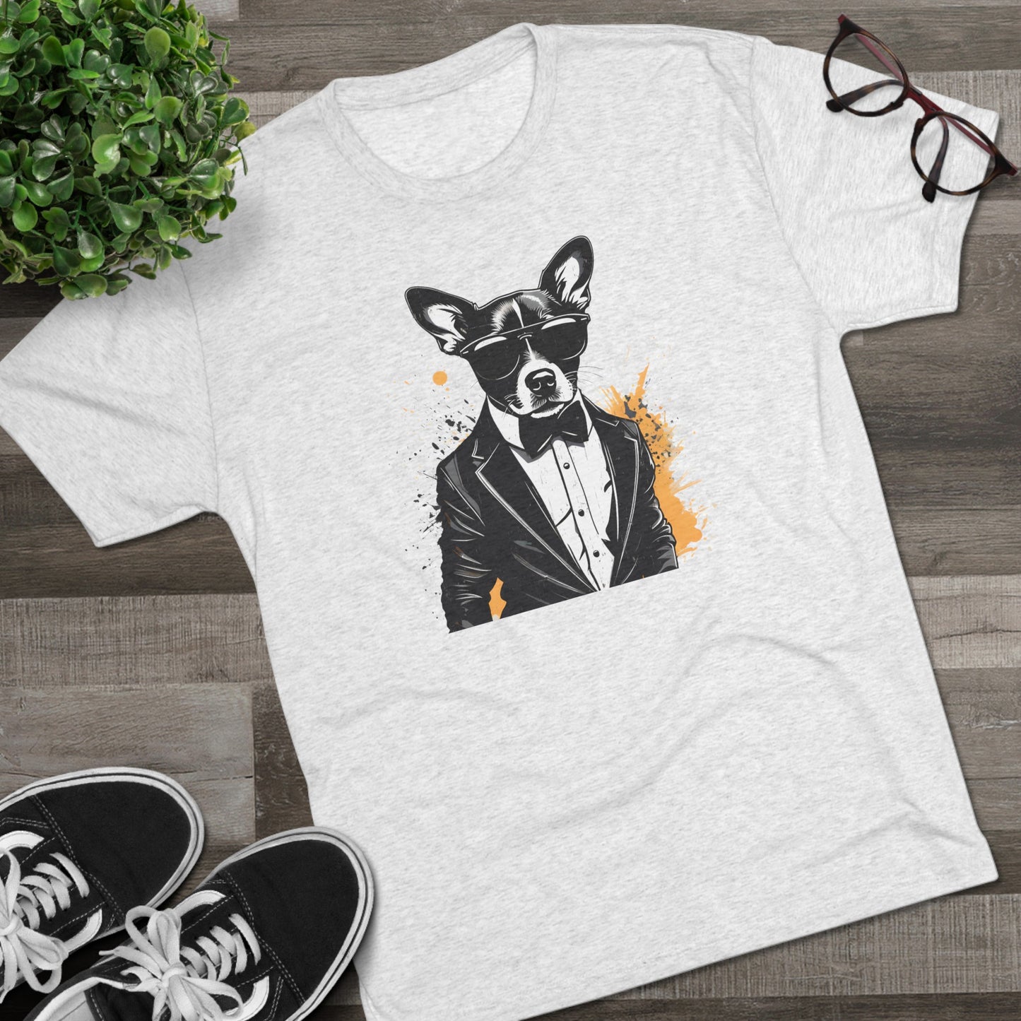 Cool Pup Shirt | Unisex Tri-Blend Crew Tee | Dog Lover | Fun | New Design | 2024 | Summer | Gift | Birthday Gift | Pet Lover | Bones | Sweet