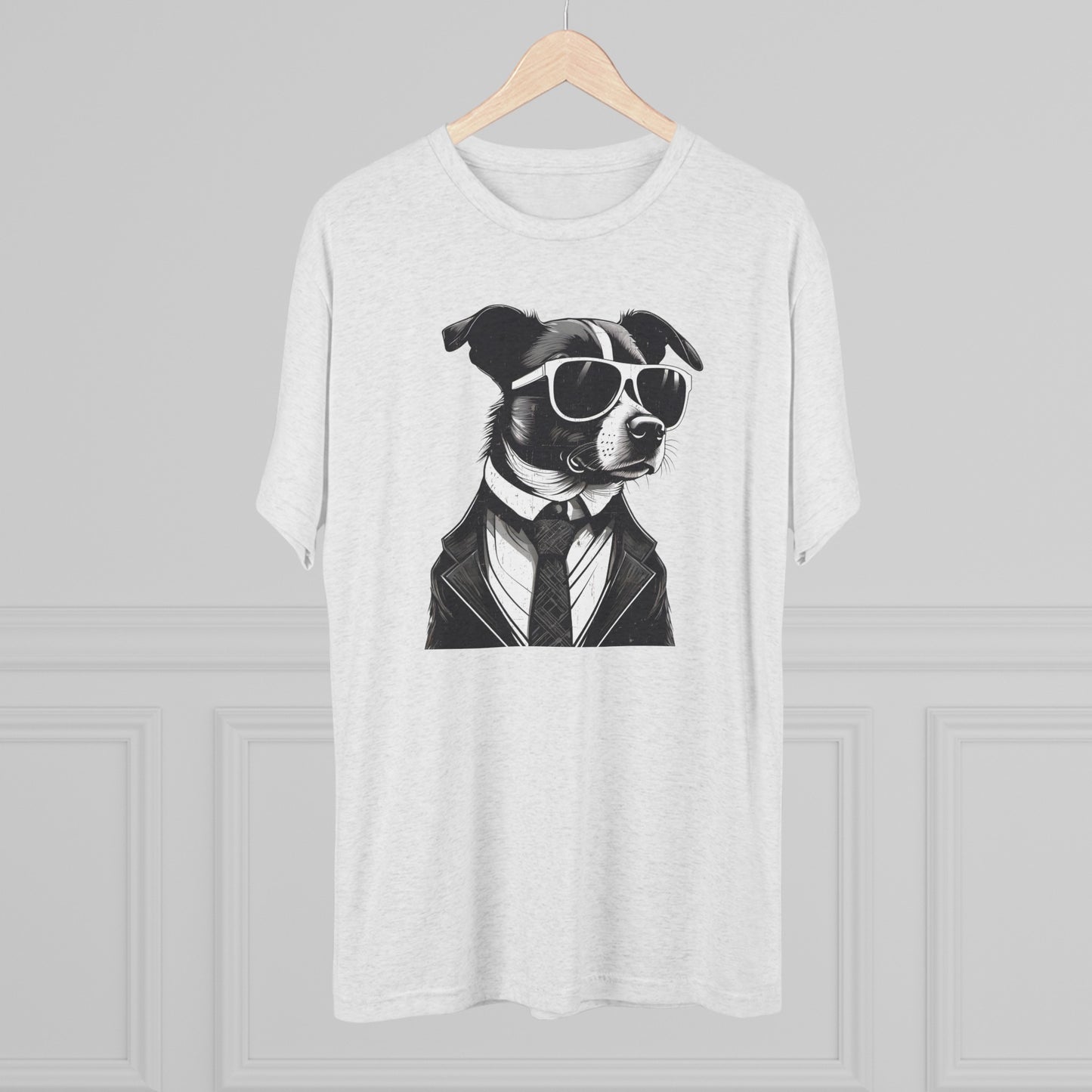 Cool Pup Shirt | Unisex Tri-Blend Crew Tee | Dog Lover | Fun | New Design | 2024 | Summer | Gift | Birthday Gift | Pet Lover | Sweet | Bones
