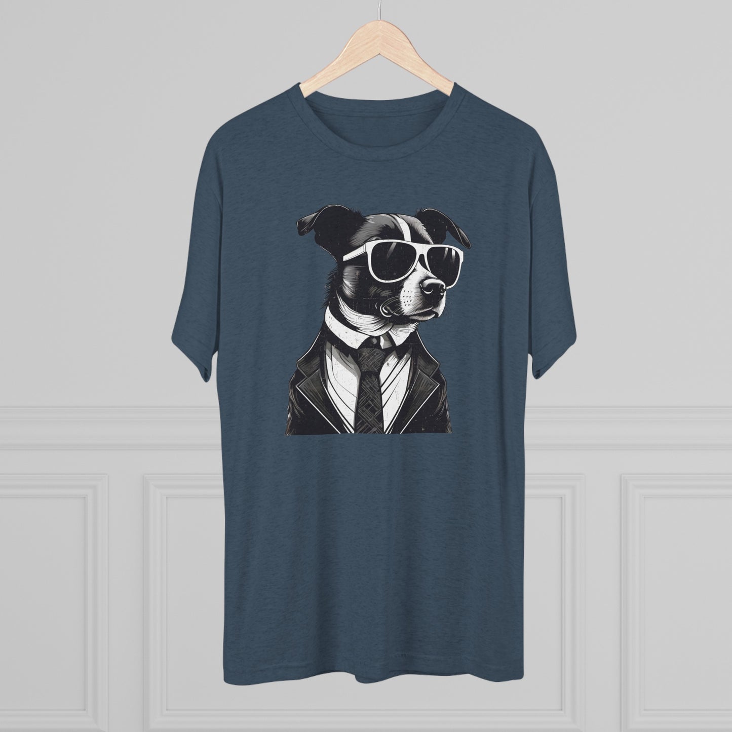 Cool Pup Shirt | Unisex Tri-Blend Crew Tee | Dog Lover | Fun | New Design | 2024 | Summer | Gift | Birthday Gift | Pet Lover | Sweet | Bones