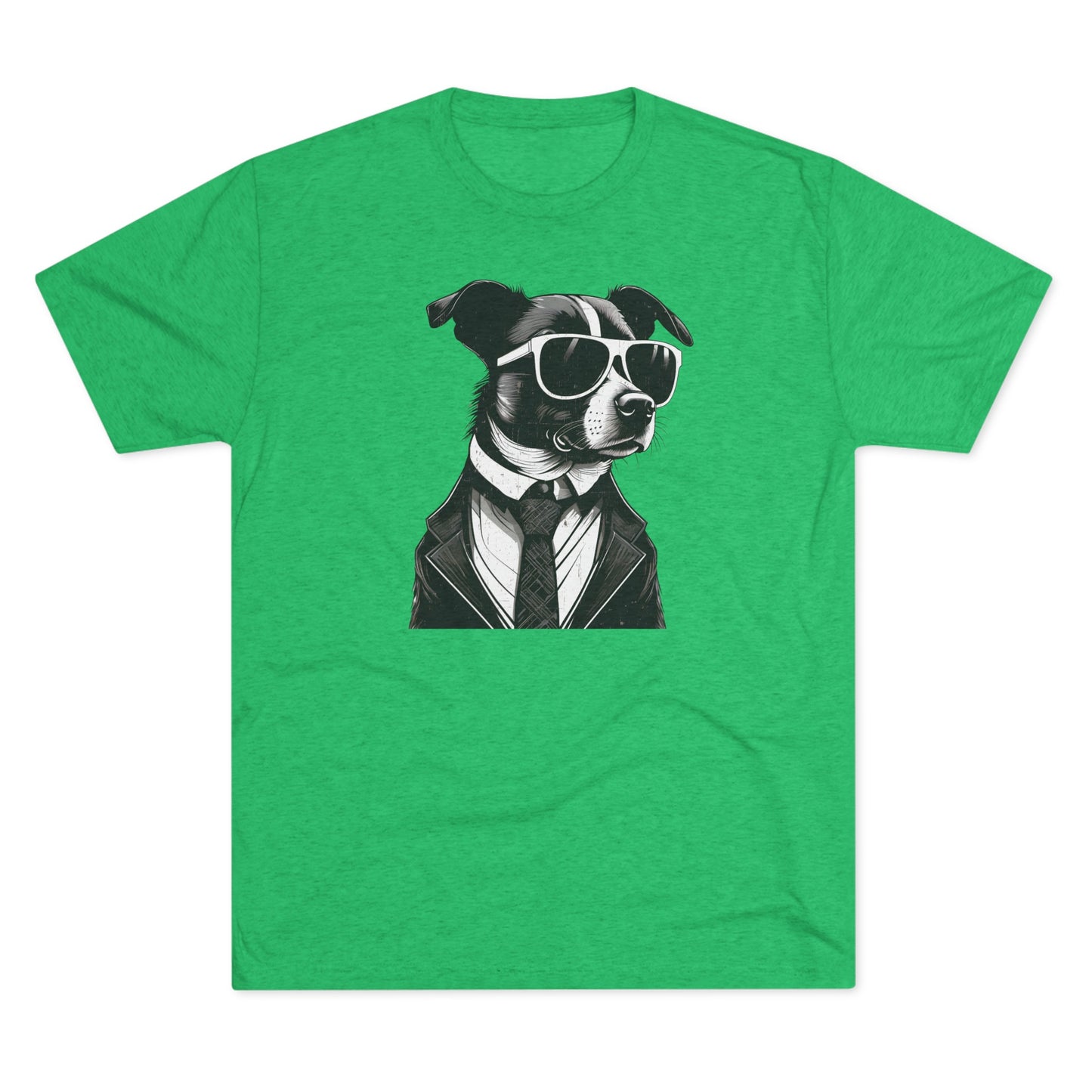 Cool Pup Shirt | Unisex Tri-Blend Crew Tee | Dog Lover | Fun | New Design | 2024 | Summer | Gift | Birthday Gift | Pet Lover | Sweet | Bones