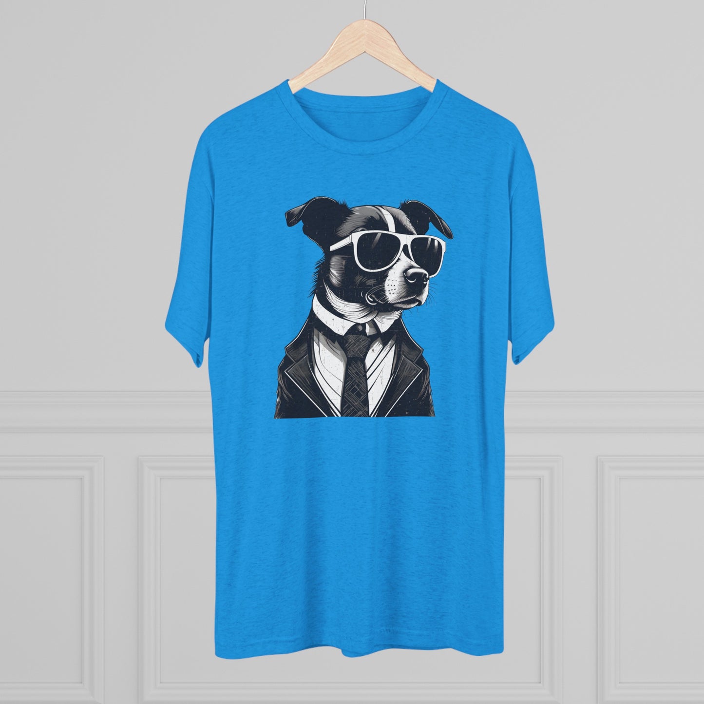 Cool Pup Shirt | Unisex Tri-Blend Crew Tee | Dog Lover | Fun | New Design | 2024 | Summer | Gift | Birthday Gift | Pet Lover | Sweet | Bones