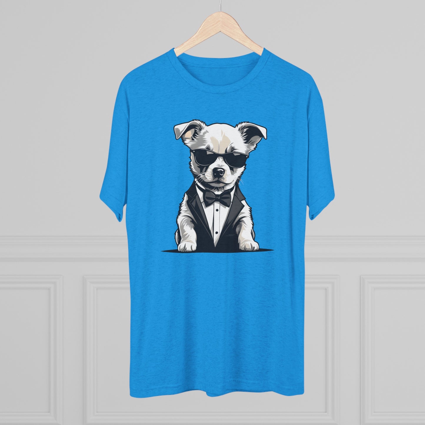 Cool Pup Shirt | Unisex Tri-Blend Crew Tee | Dog Lover | Fun | New Design | 2024 | Summer | Gift | Birthday Gift | Pet Lover | Sweet | Bones