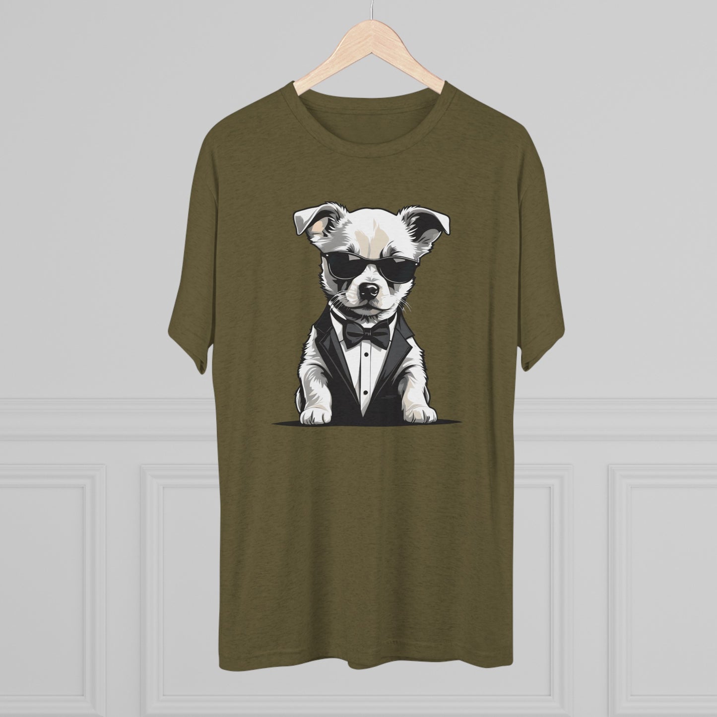 Cool Pup Shirt | Unisex Tri-Blend Crew Tee | Dog Lover | Fun | New Design | 2024 | Summer | Gift | Birthday Gift | Pet Lover | Sweet | Bones