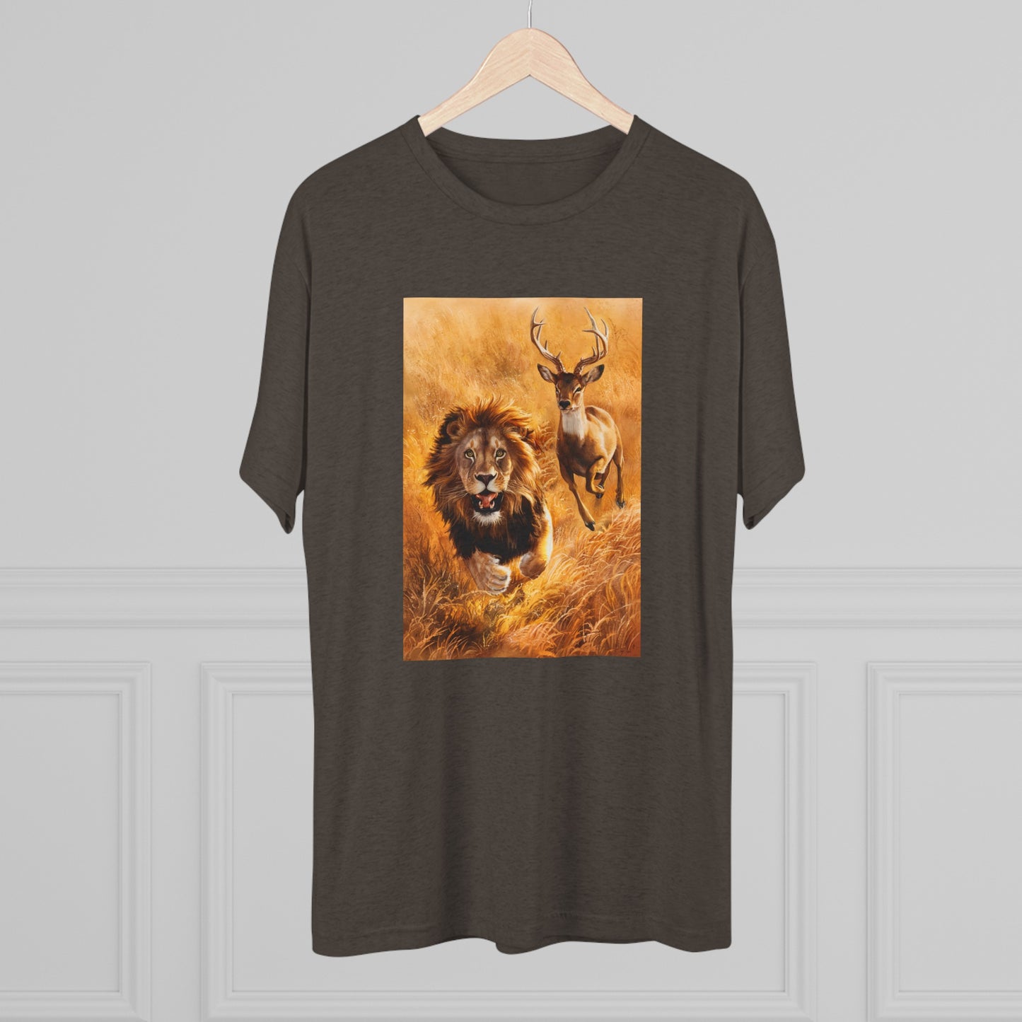 Fearless Pursuit - Lions Fear Me | Unisex Tri-Blend Crew Tee | No Fear | New | 2024 | Summer | Gift | Birthday Gift | Courage | Bold