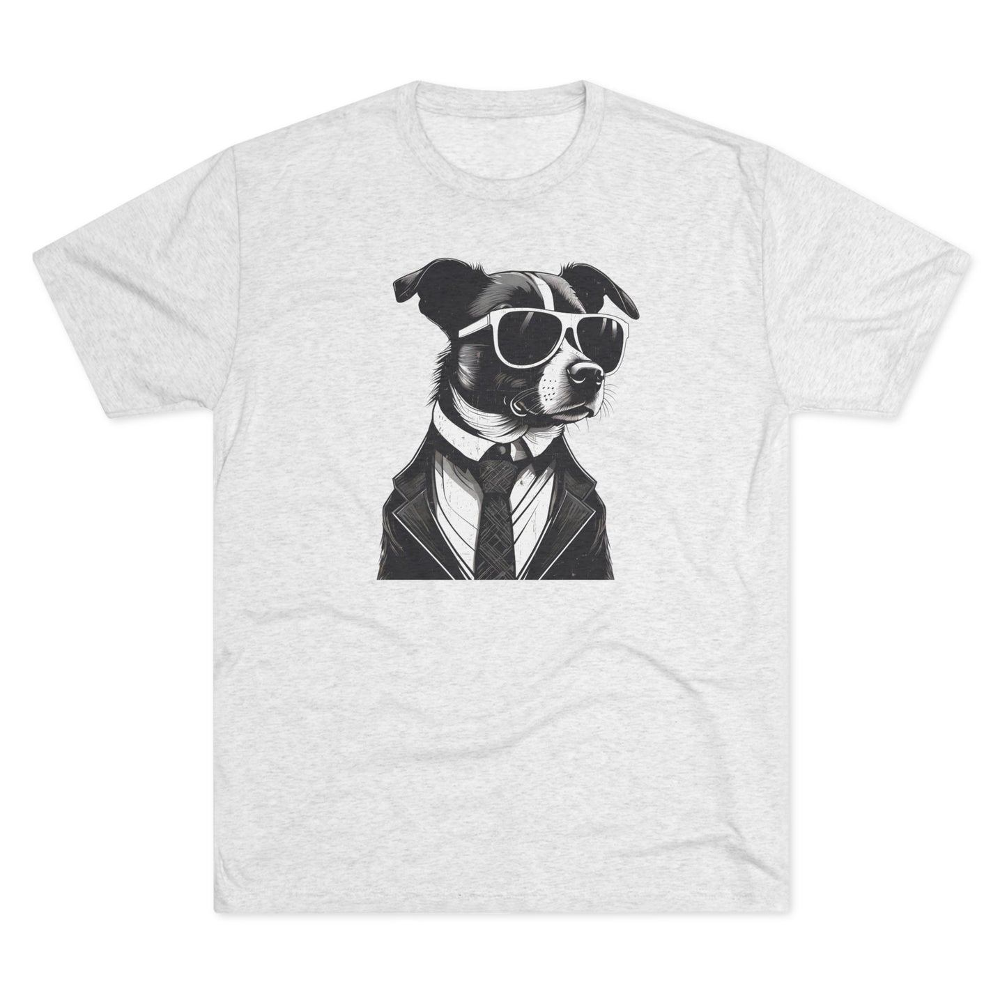 Cool Pup Shirt | Unisex Tri-Blend Crew Tee | Dog Lover | Fun | New Design | 2024 | Summer | Gift | Birthday Gift | Pet Lover | Sweet | Bones