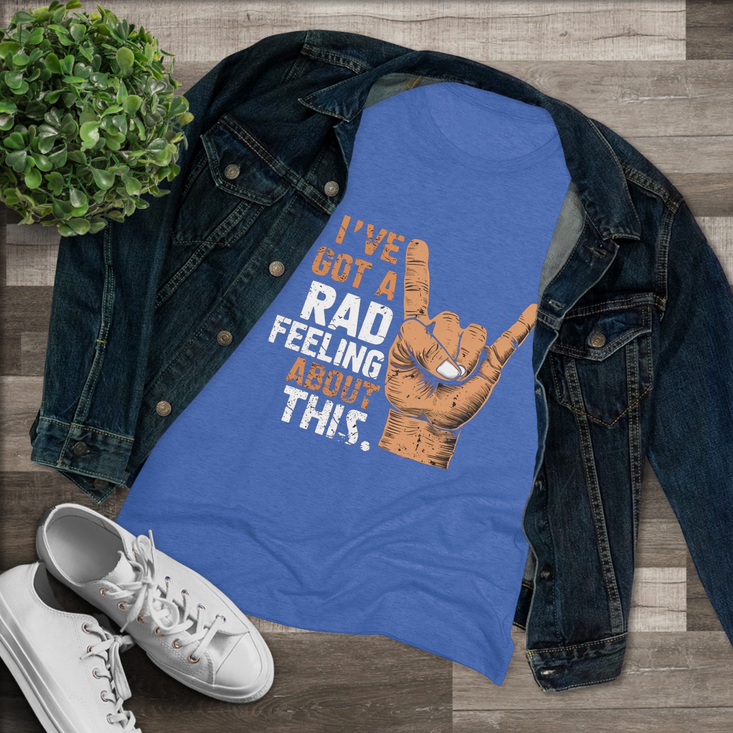 I've Got A Rad Feeling About This | Women's Triblend Tee | Star Wars | Funny | New | Gift | Han Solo | Skywalker | May the 4th | Fourth