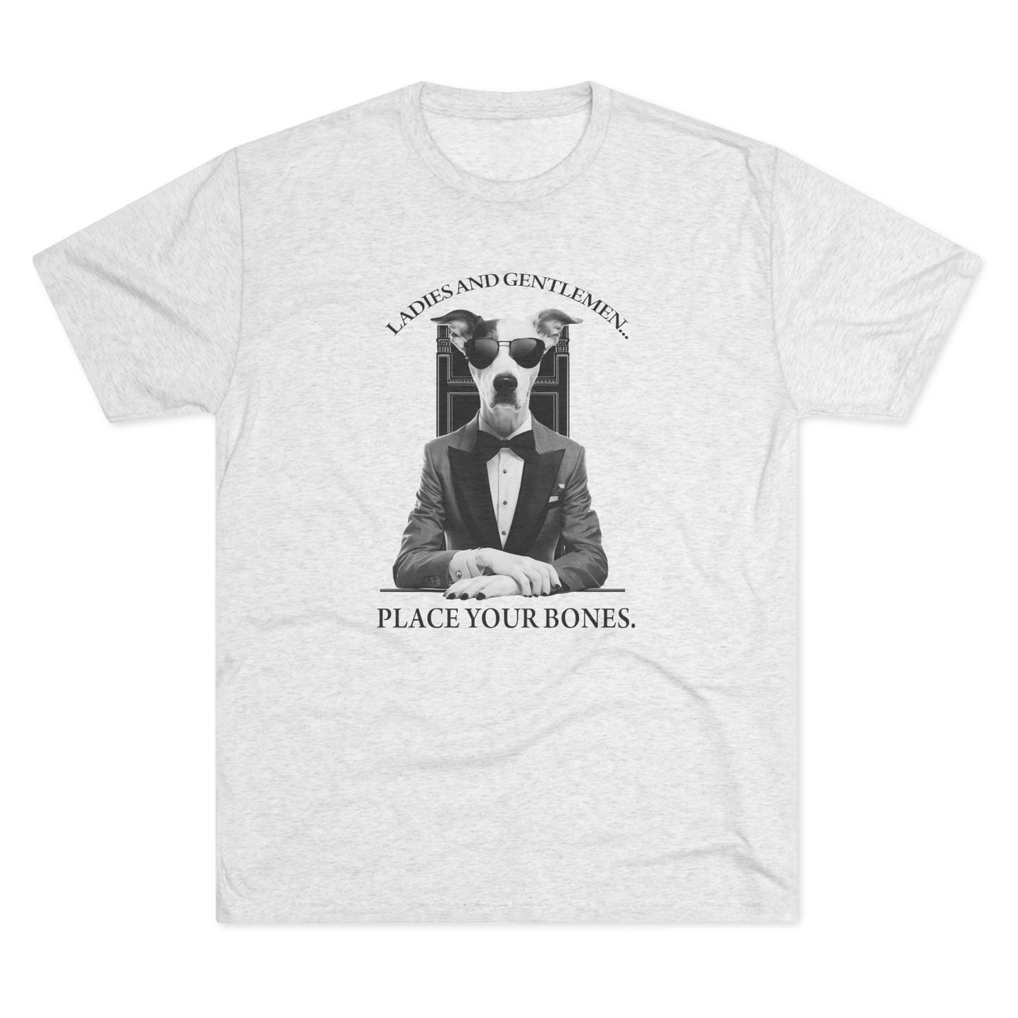 Cool Pup Casino Shirt | Unisex Tri-Blend Crew Tee | Dog Lover | Fun | New Design | 2024 | Summer | Gift | Birthday Gift | Pet Lover | Bark