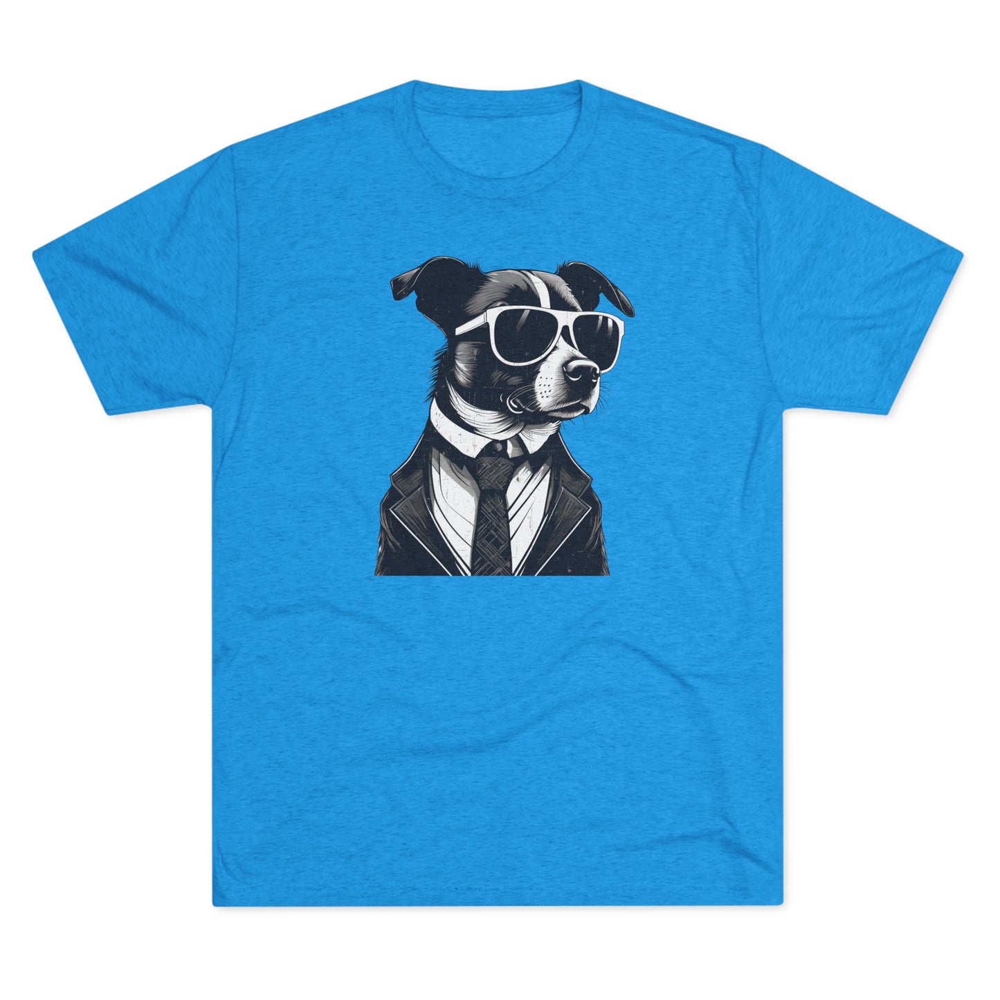 Cool Pup Shirt | Unisex Tri-Blend Crew Tee | Dog Lover | Fun | New Design | 2024 | Summer | Gift | Birthday Gift | Pet Lover | Sweet | Bones