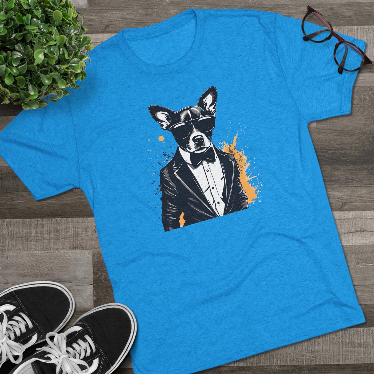 Cool Pup Shirt | Unisex Tri-Blend Crew Tee | Dog Lover | Fun | New Design | 2024 | Summer | Gift | Birthday Gift | Pet Lover | Bones | Sweet
