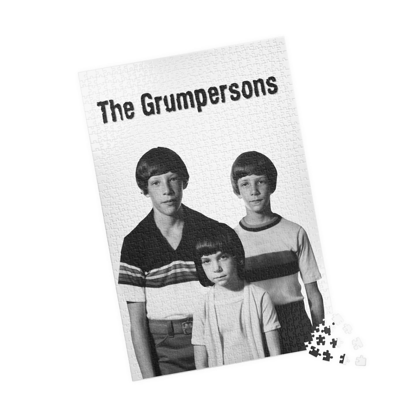 The Grumpersons 2024 Puzzle (Multiple Sizes) | Original | NEW DESIGN | Addams Family | Wednesday | Wednesday Addams | Creepy | Gift | Funny | Scary | Fun
