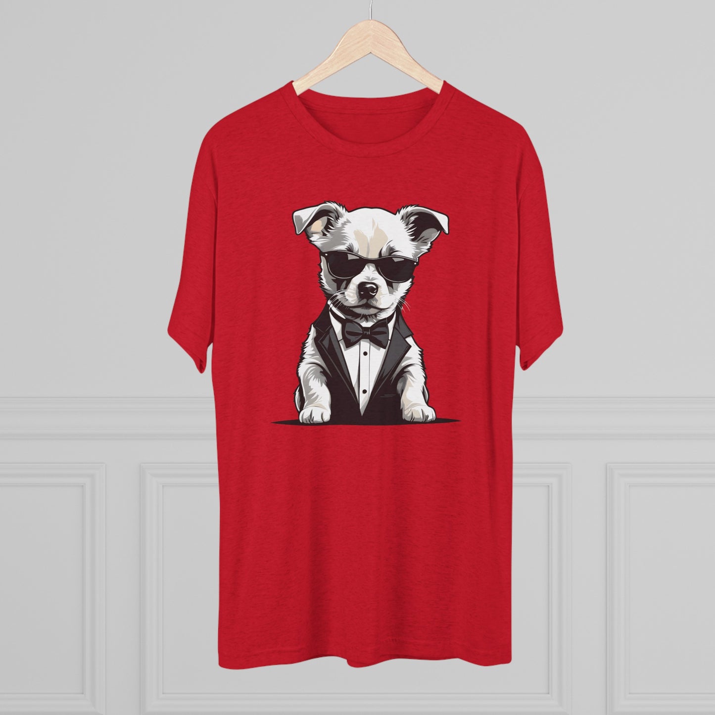 Cool Pup Shirt | Unisex Tri-Blend Crew Tee | Dog Lover | Fun | New Design | 2024 | Summer | Gift | Birthday Gift | Pet Lover | Sweet | Bones