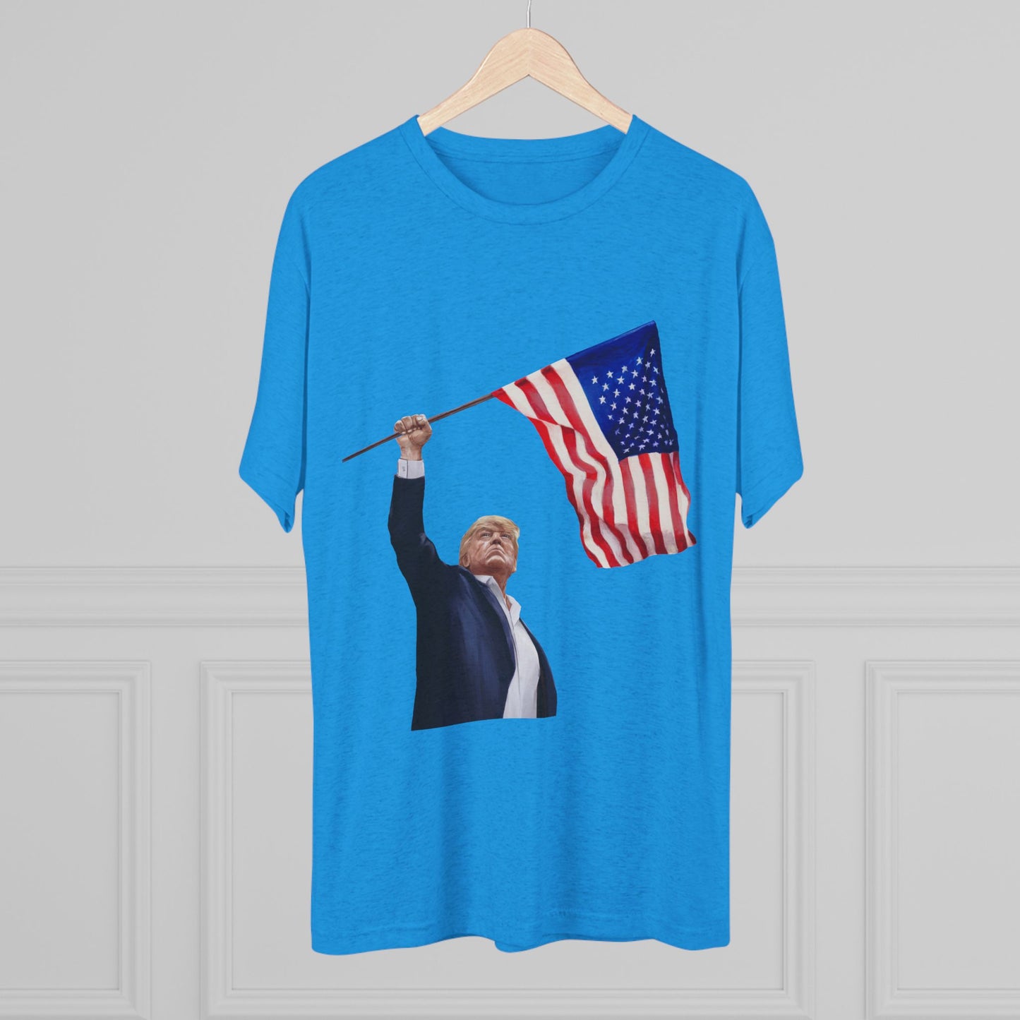 TRUMP AMERICAN FLAG, Donald Trump Flag Shirt, Trump Shot Shirt, Trump Assassination, Trump 2024, President Trump