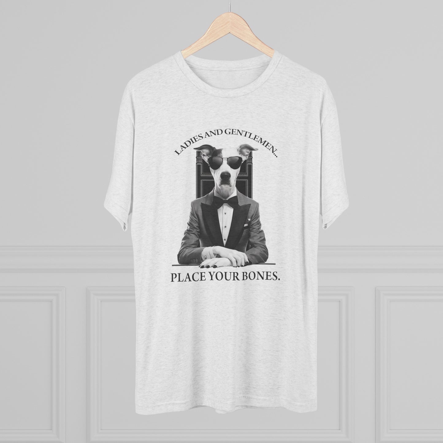 Cool Pup Casino Shirt | Unisex Tri-Blend Crew Tee | Dog Lover | Fun | New Design | 2024 | Summer | Gift | Birthday Gift | Pet Lover | Bark