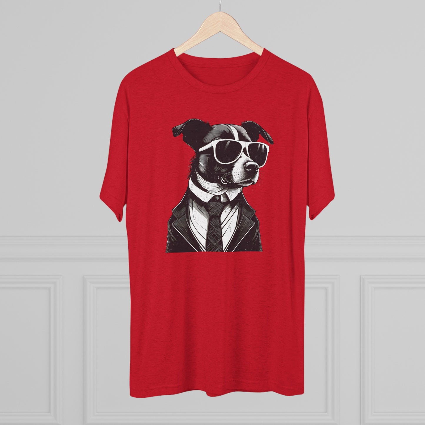 Cool Pup Shirt | Unisex Tri-Blend Crew Tee | Dog Lover | Fun | New Design | 2024 | Summer | Gift | Birthday Gift | Pet Lover | Sweet | Bones