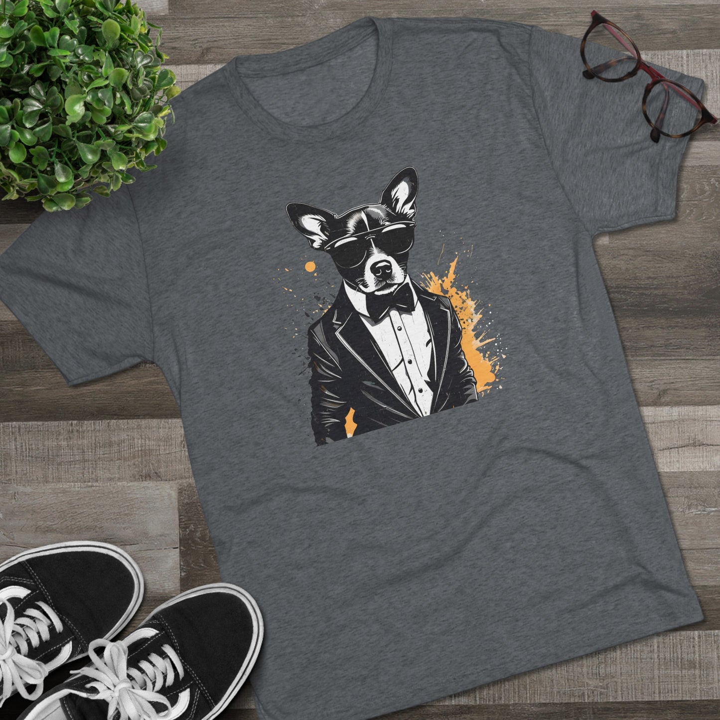 Cool Pup Shirt | Unisex Tri-Blend Crew Tee | Dog Lover | Fun | New Design | 2024 | Summer | Gift | Birthday Gift | Pet Lover | Bones | Sweet