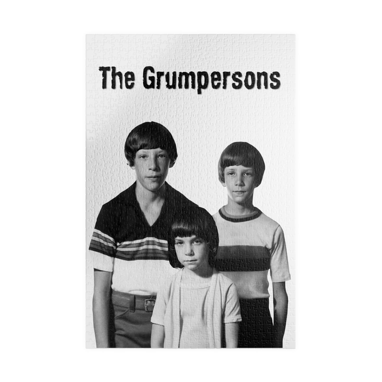 The Grumpersons 2024 Puzzle (Multiple Sizes) | Original | NEW DESIGN | Addams Family | Wednesday | Wednesday Addams | Creepy | Gift | Funny | Scary | Fun