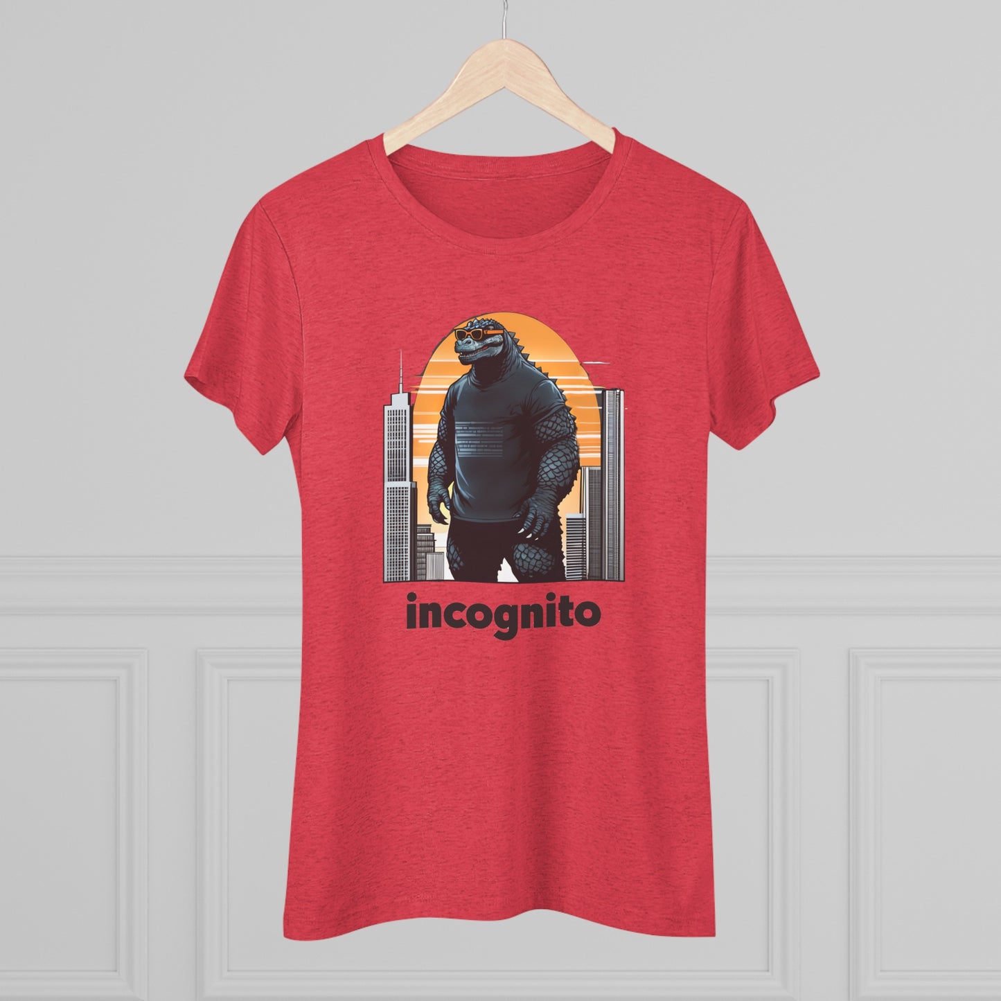 Godzilla incognito Shirt, Funny Godzilla Tee, King of Monsters T Shirt, Movie Fan Gift for Him, New Design, 2024, Summer, Stealth, Spy
