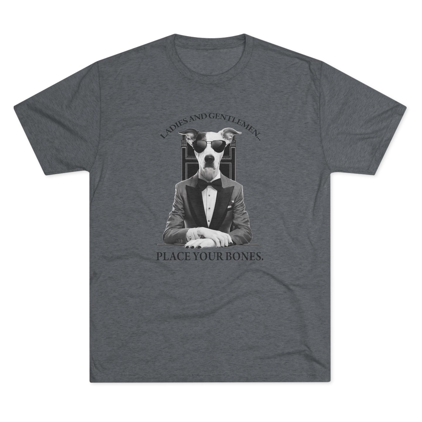 Cool Pup Casino Shirt | Unisex Tri-Blend Crew Tee | Dog Lover | Fun | New Design | 2024 | Summer | Gift | Birthday Gift | Pet Lover | Bark