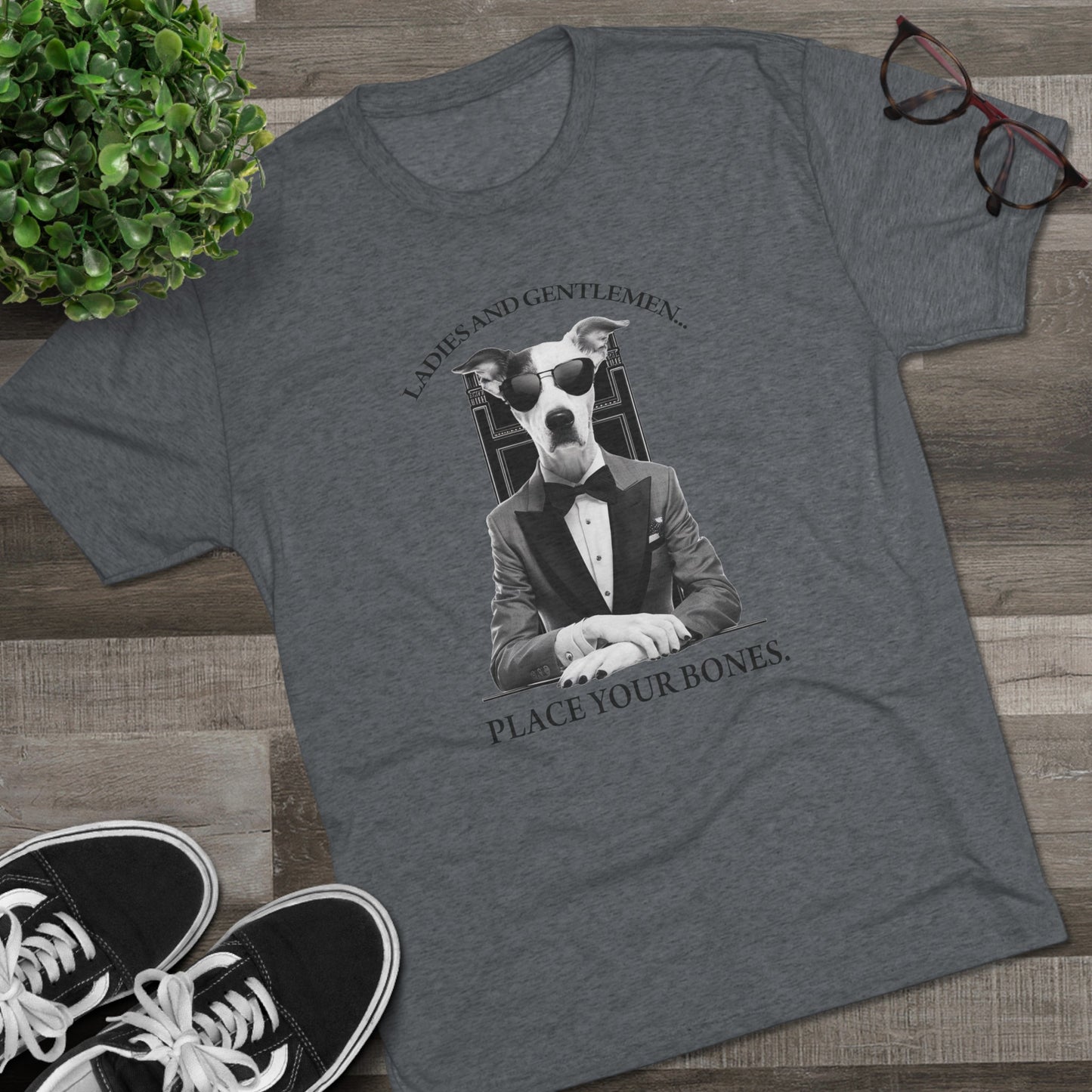 Cool Pup Casino Shirt | Unisex Tri-Blend Crew Tee | Dog Lover | Fun | New Design | 2024 | Summer | Gift | Birthday Gift | Pet Lover | Bark