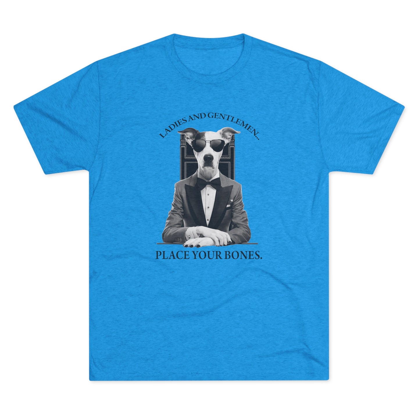 Cool Pup Casino Shirt | Unisex Tri-Blend Crew Tee | Dog Lover | Fun | New Design | 2024 | Summer | Gift | Birthday Gift | Pet Lover | Bark