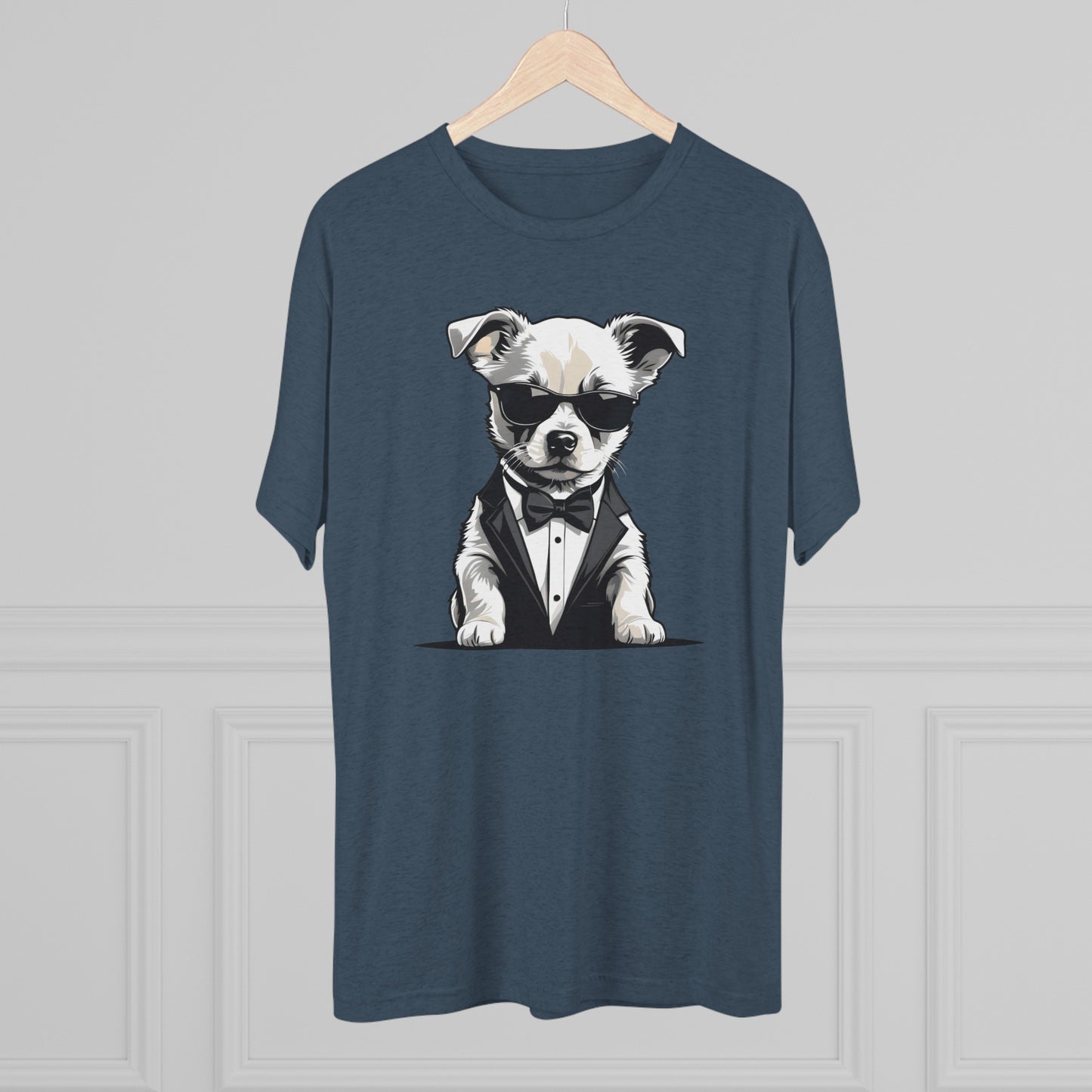 Cool Pup Shirt | Unisex Tri-Blend Crew Tee | Dog Lover | Fun | New Design | 2024 | Summer | Gift | Birthday Gift | Pet Lover | Sweet | Bones