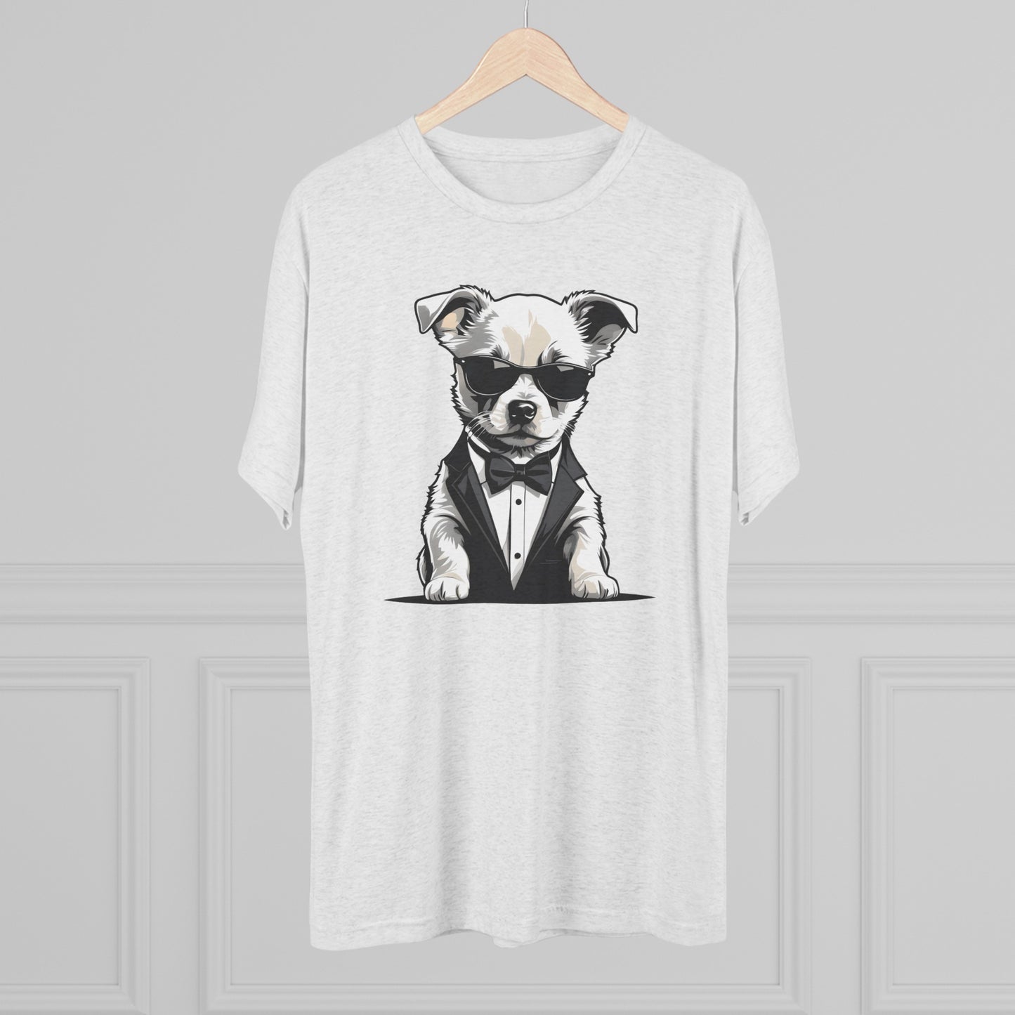 Cool Pup Shirt | Unisex Tri-Blend Crew Tee | Dog Lover | Fun | New Design | 2024 | Summer | Gift | Birthday Gift | Pet Lover | Sweet | Bones