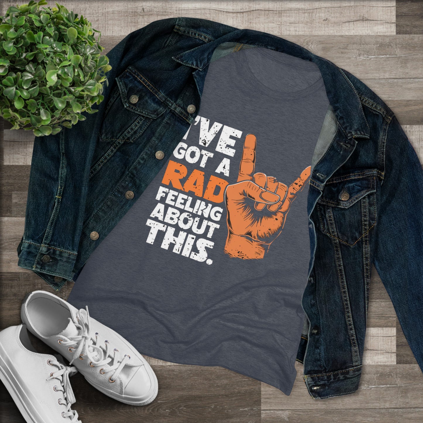 I've Got A Rad Feeling About This | Women's Triblend Tee | Star Wars | Funny | New | Gift | Han Solo | Skywalker | May the 4th | Fourth