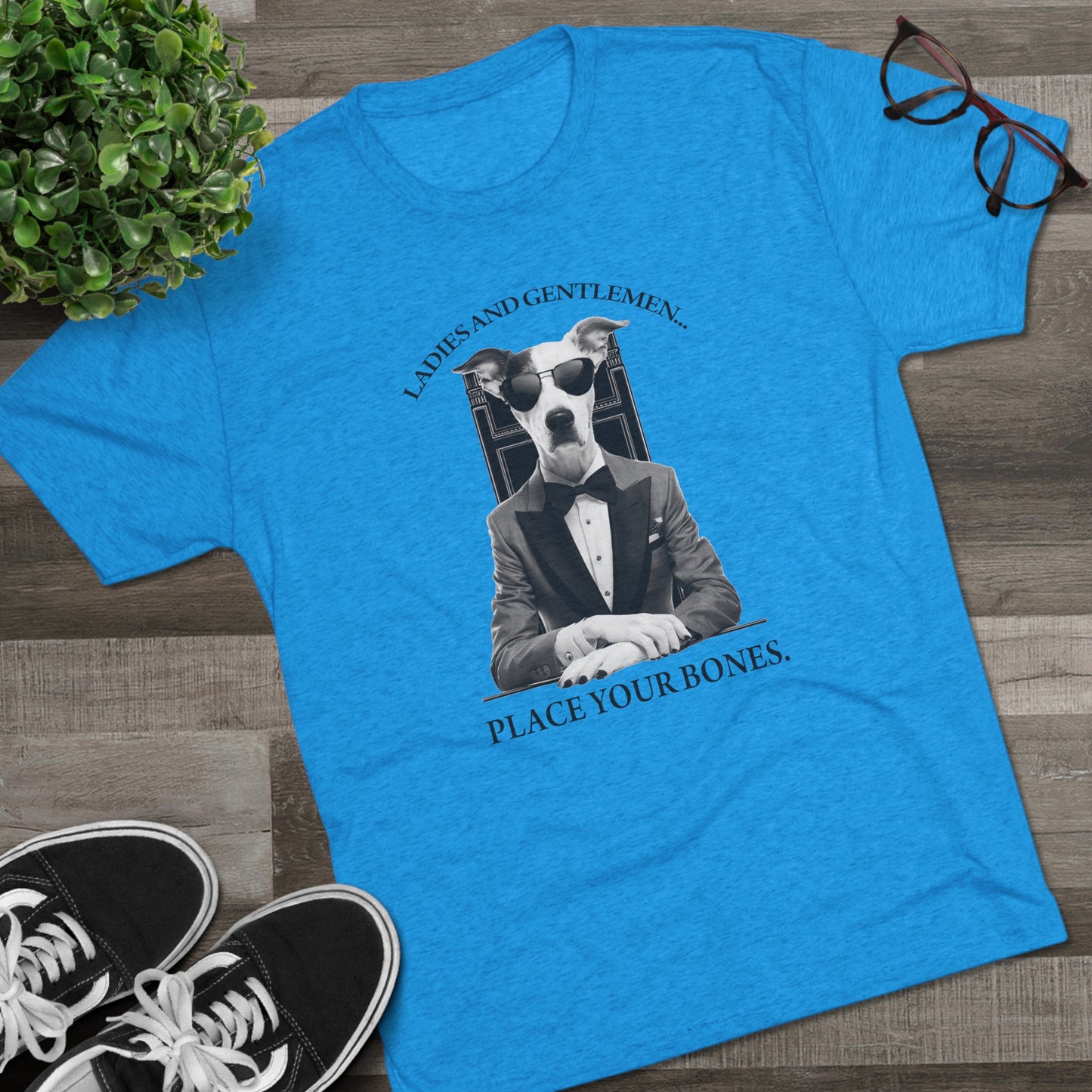 Cool Pup Casino Shirt | Unisex Tri-Blend Crew Tee | Dog Lover | Fun | New Design | 2024 | Summer | Gift | Birthday Gift | Pet Lover | Bark