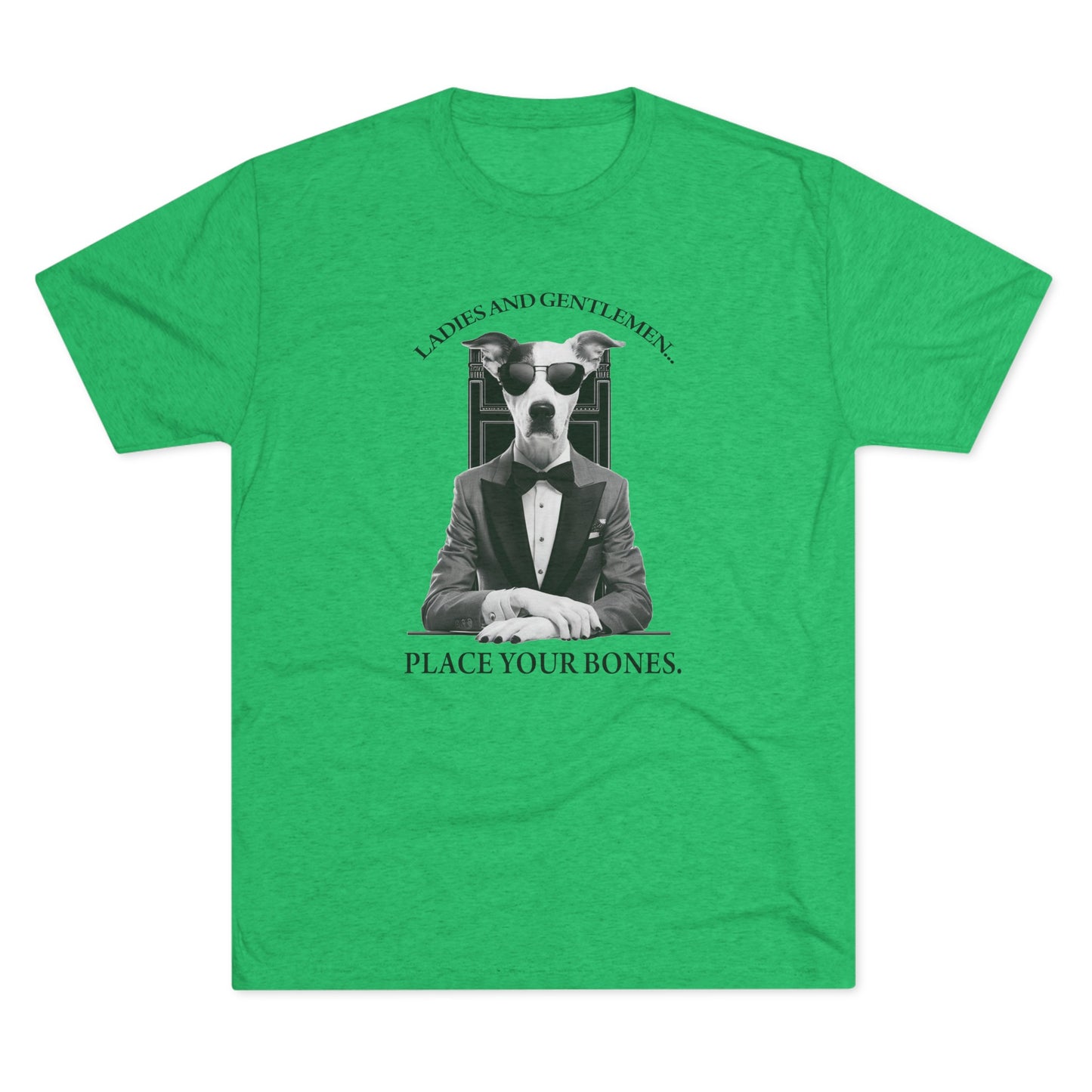 Cool Pup Casino Shirt | Unisex Tri-Blend Crew Tee | Dog Lover | Fun | New Design | 2024 | Summer | Gift | Birthday Gift | Pet Lover | Bark